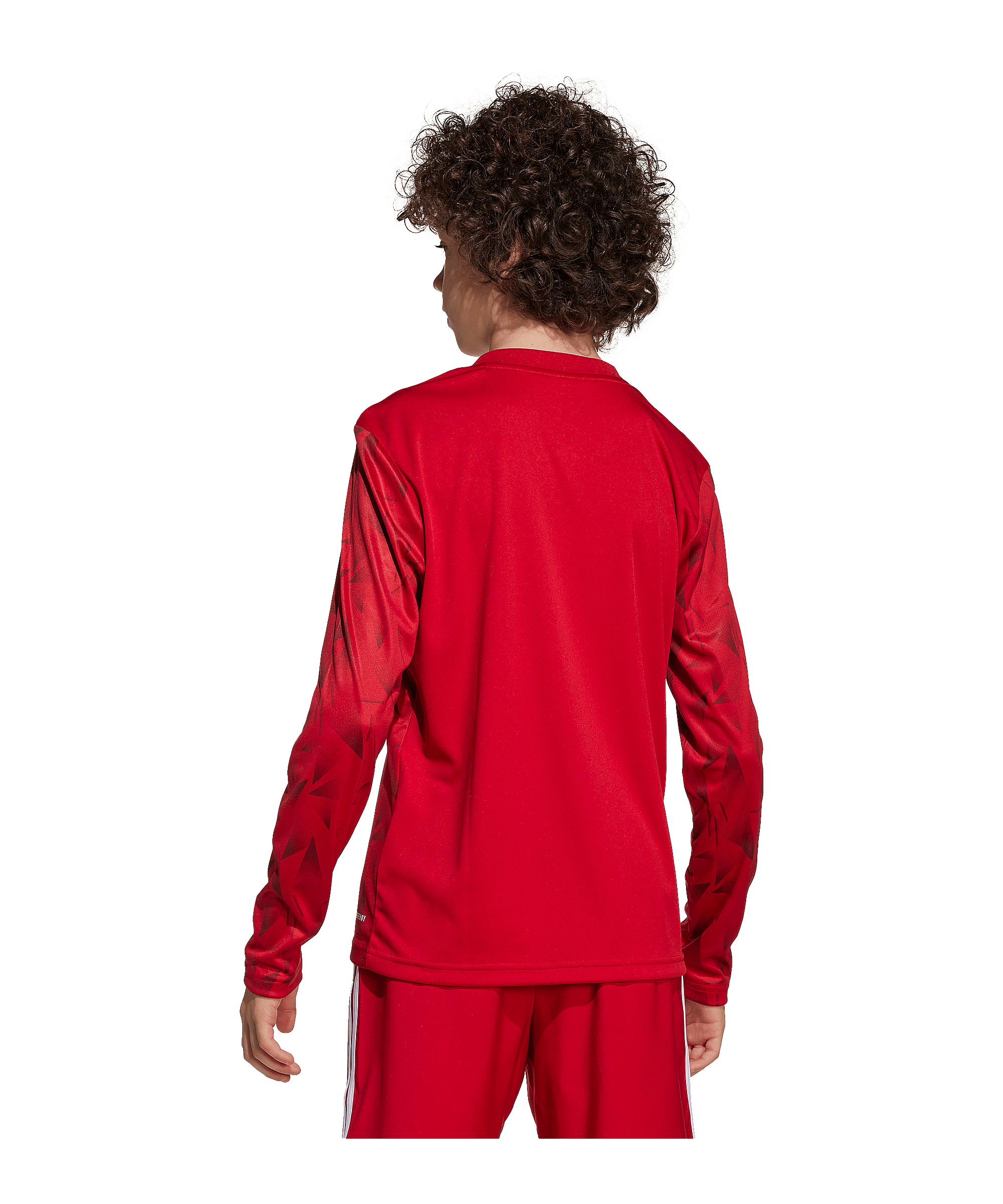 adidas Team Icon 25 Trikot langarm Kids Rot - rot