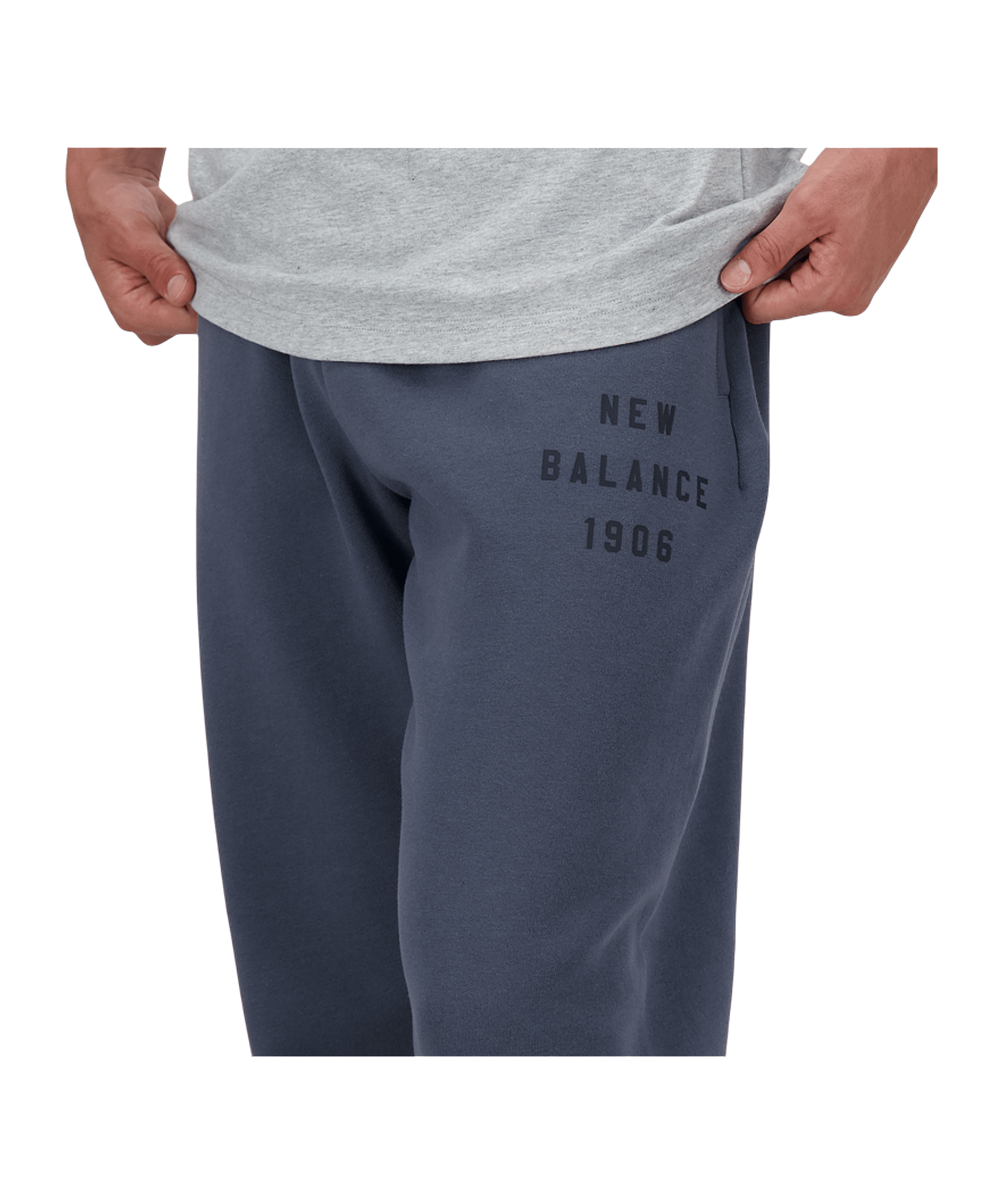 New Balance Iconic Collegiate Fleece Jogginghose FGT - blau