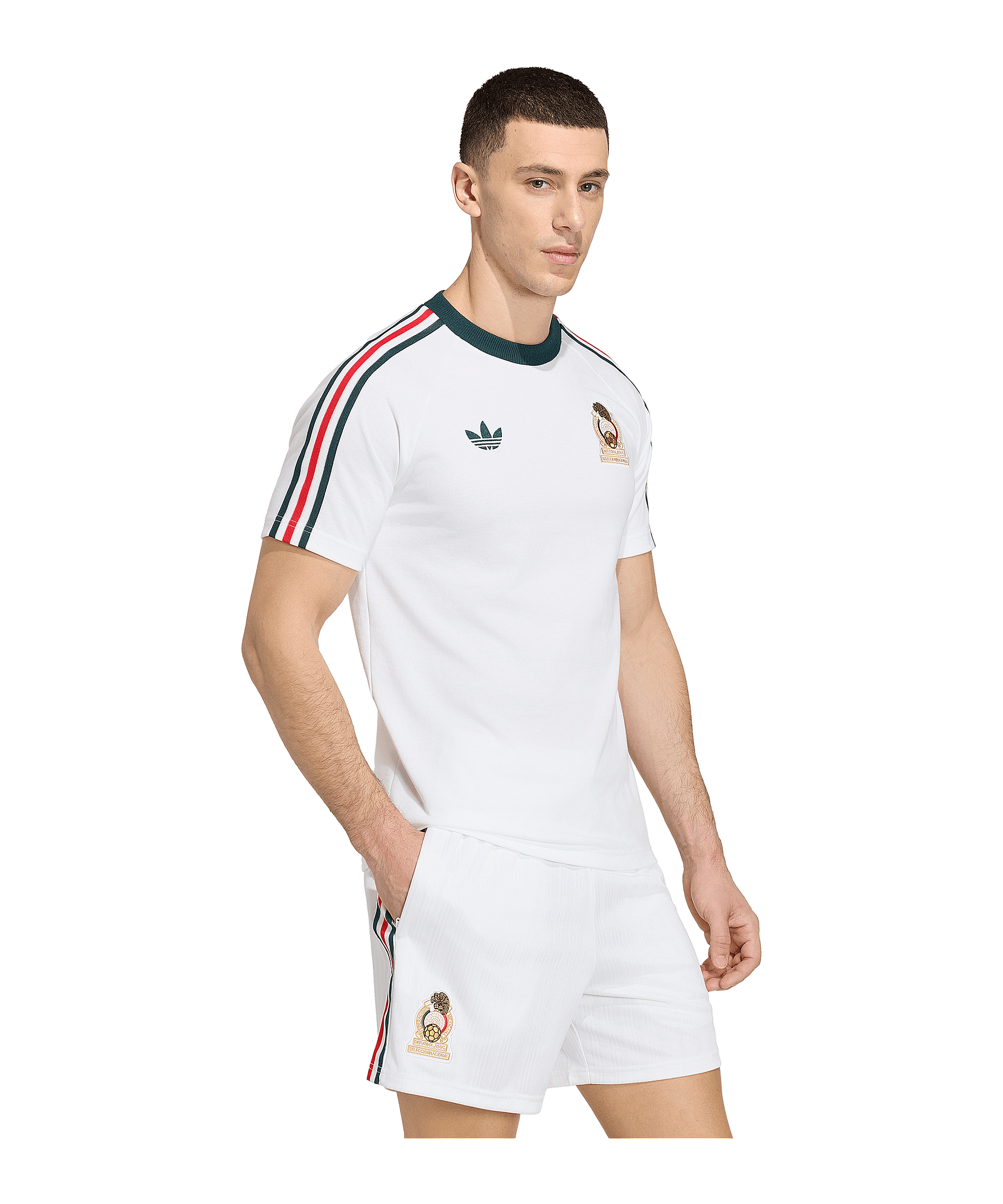 adidas FMF Mexiko Originals T-Shirt Weiß - weiss