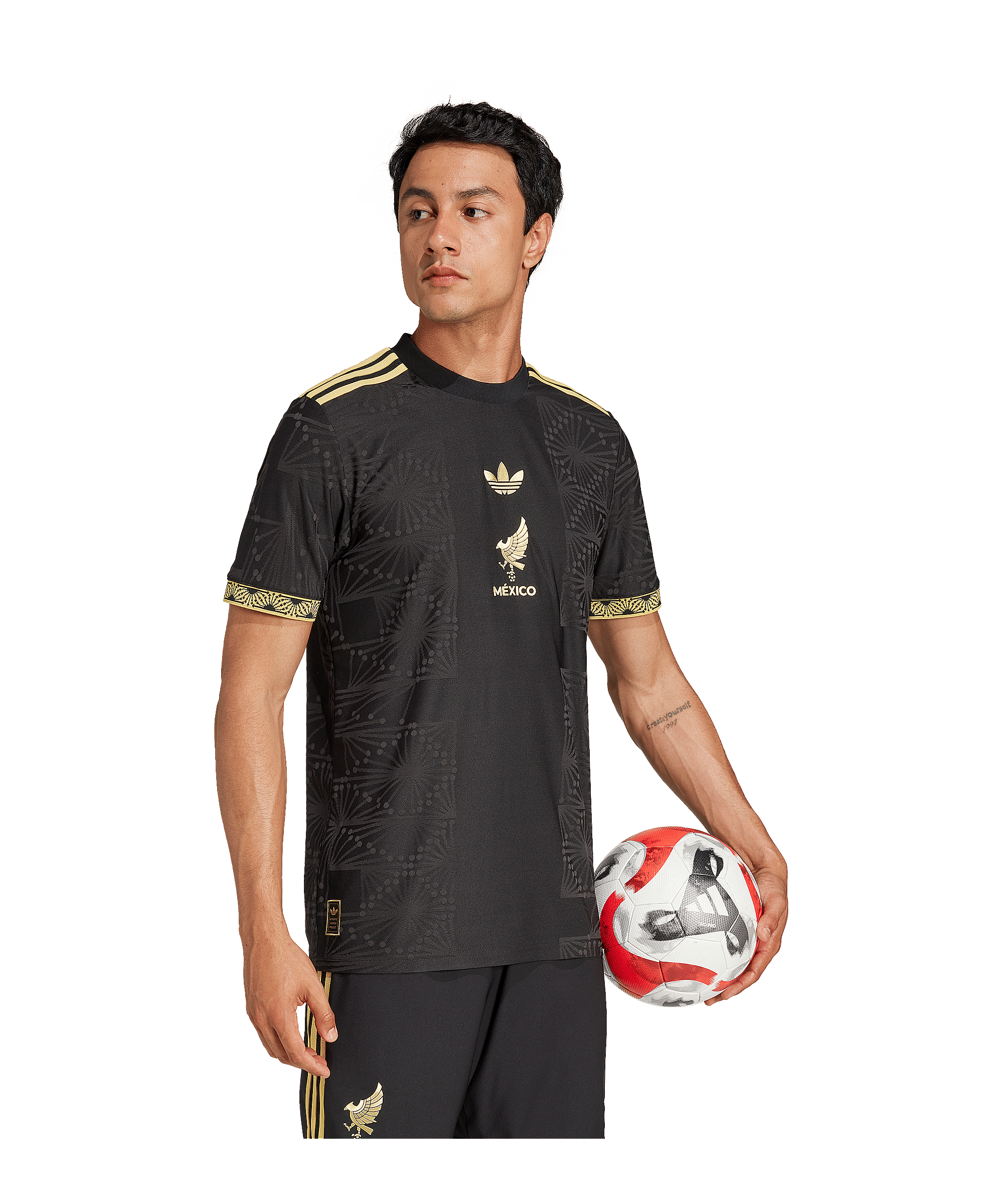 adidas Mexico Trikot 2025 Schwarz - schwarz