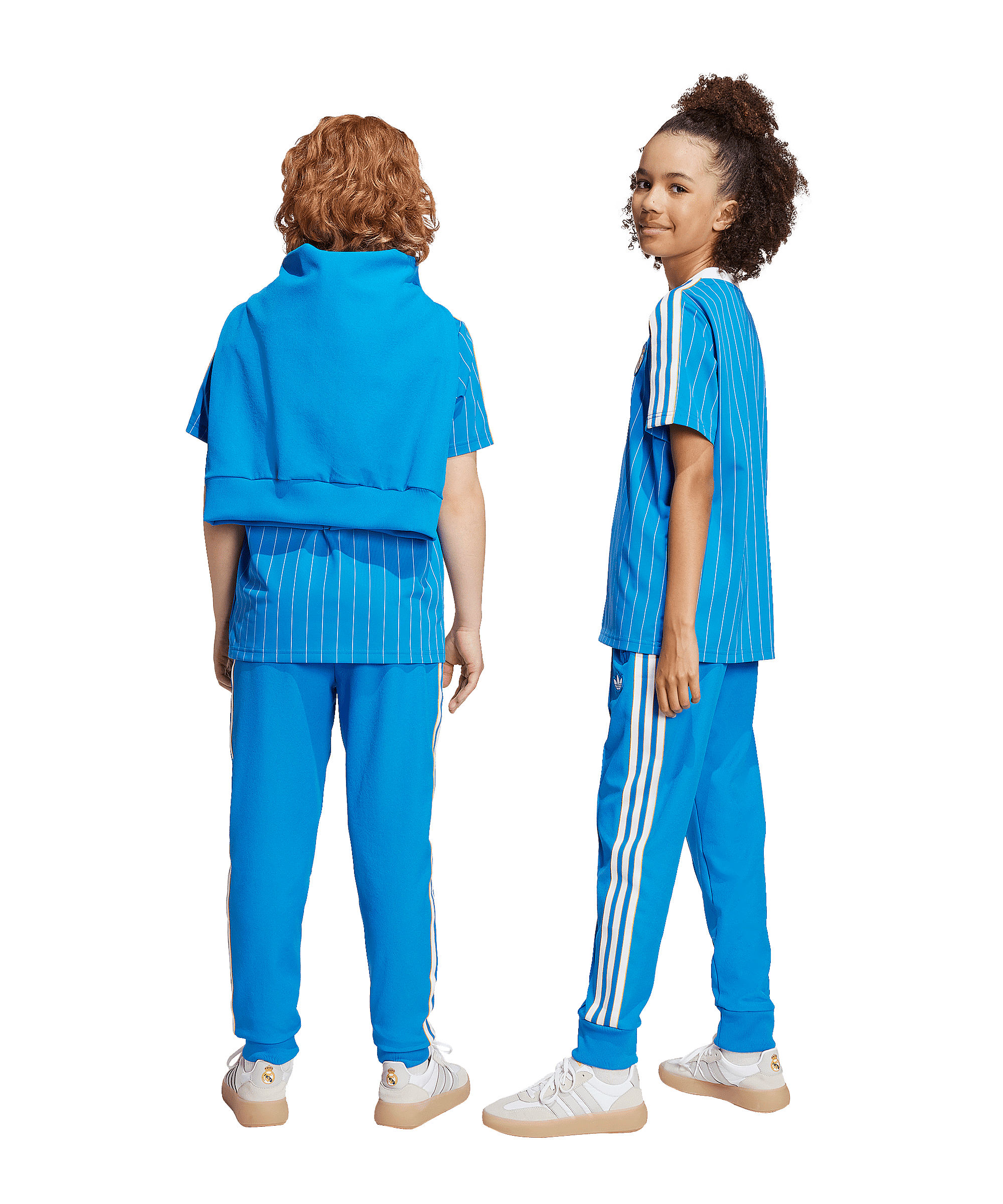adidas Real Madrid Icon Track Hose Kids Blau - blau