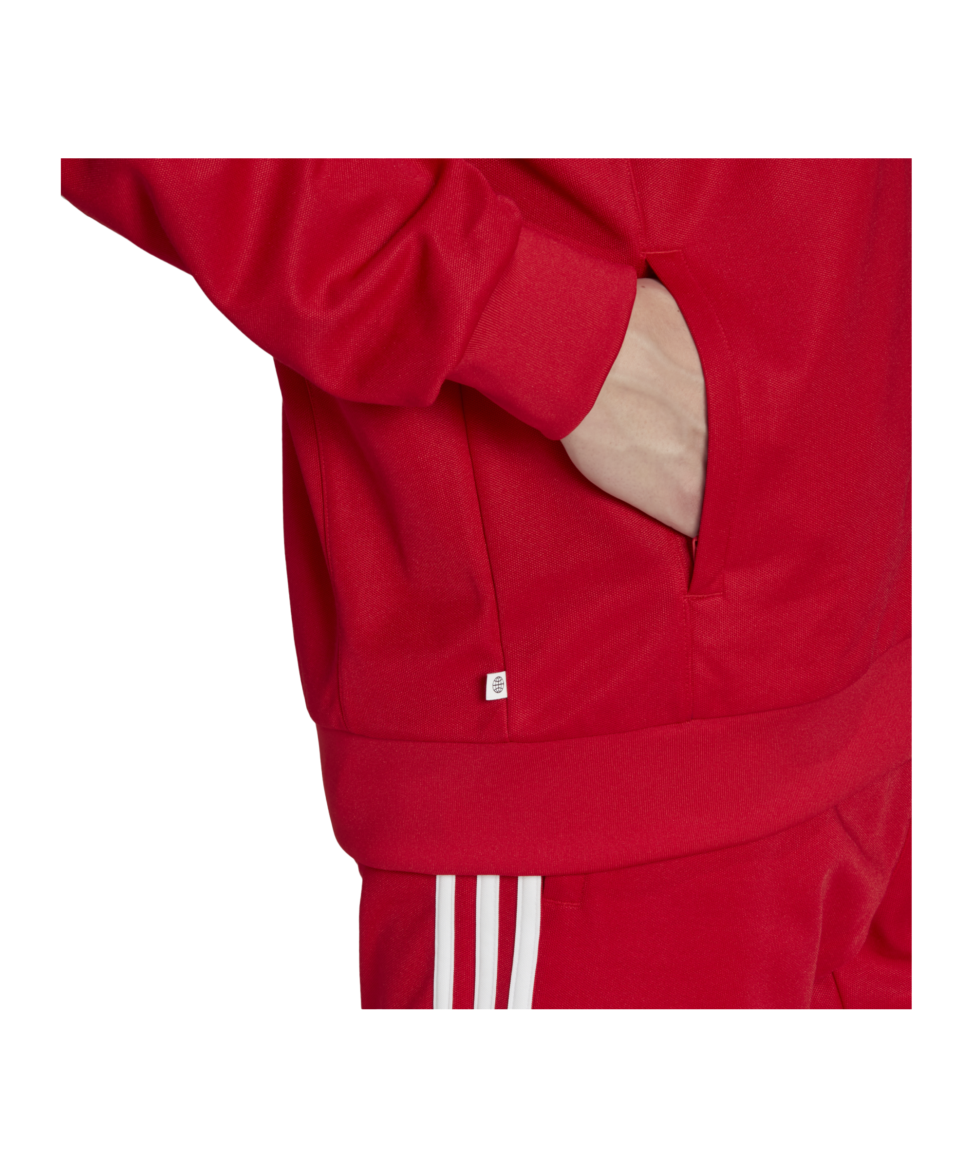 adidas Originals Adicolor Classics Cut Line Track Jacket Red - rot