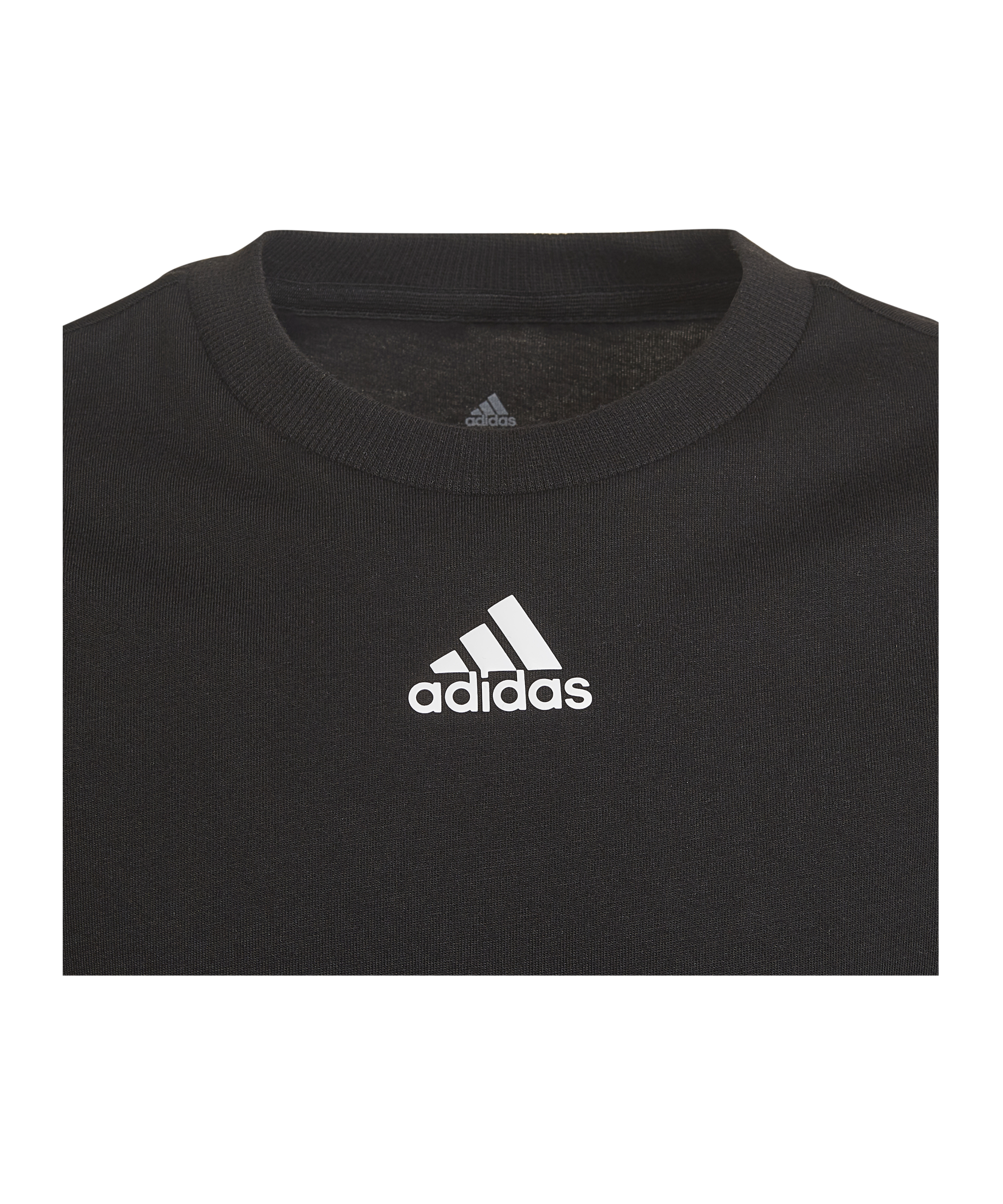 adidas Future Icon T-Shirt Kids Schwarz Weiss - schwarz