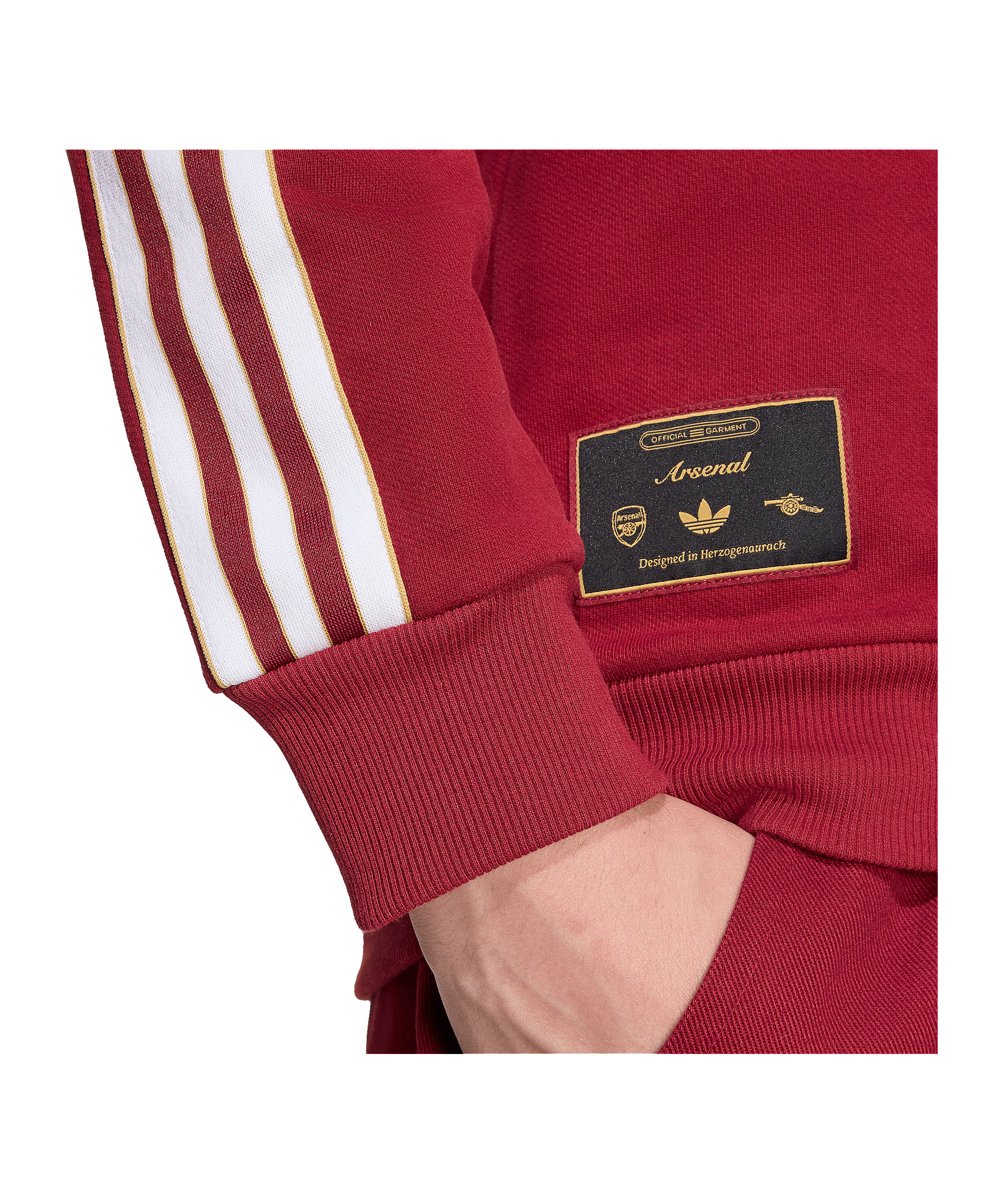 adidas FC Arsenal London Icon Sweatshirt Rot - rot