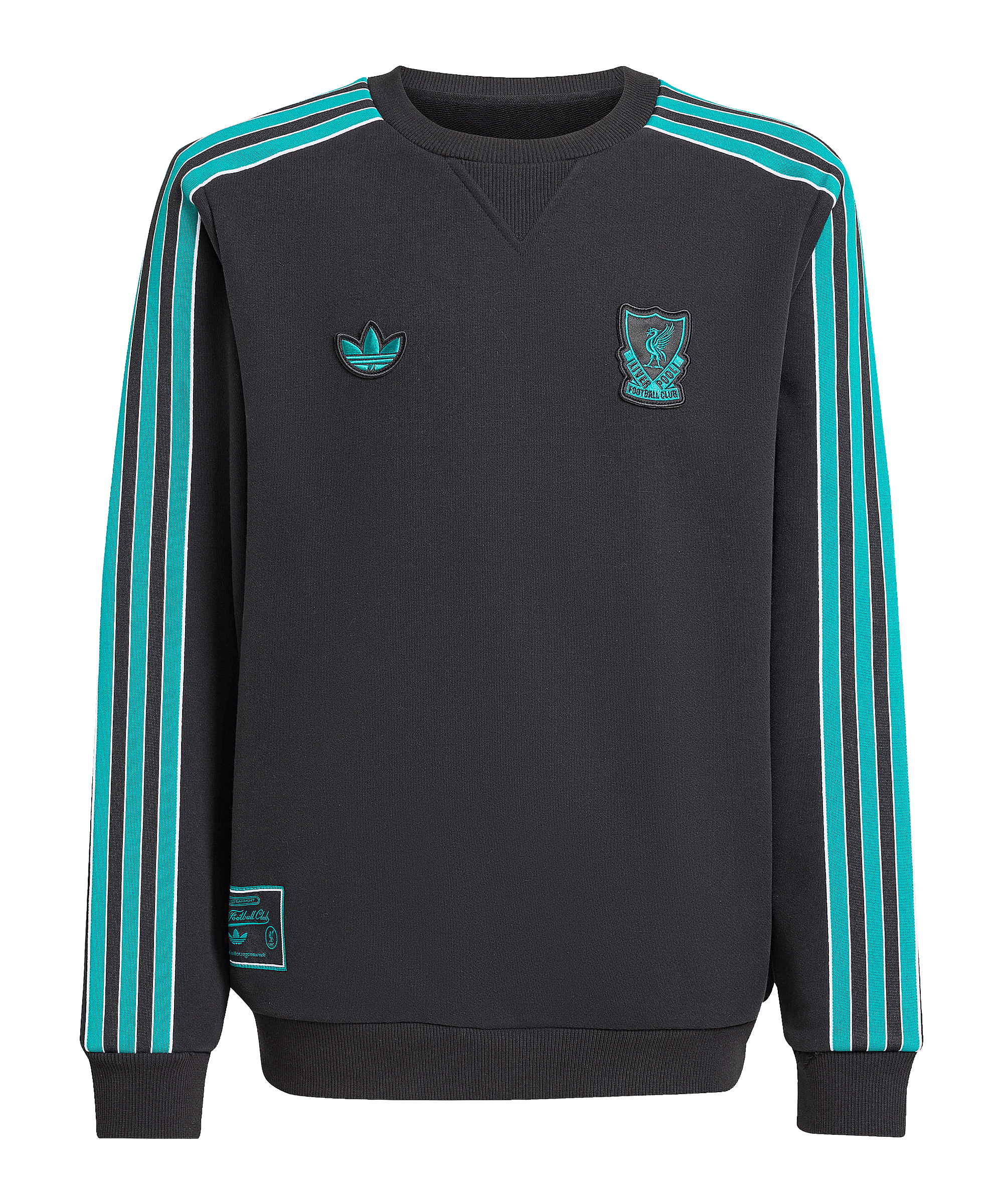 adidas FC Liverpool Icon Sweatshirt Kids Schwarz - schwarz