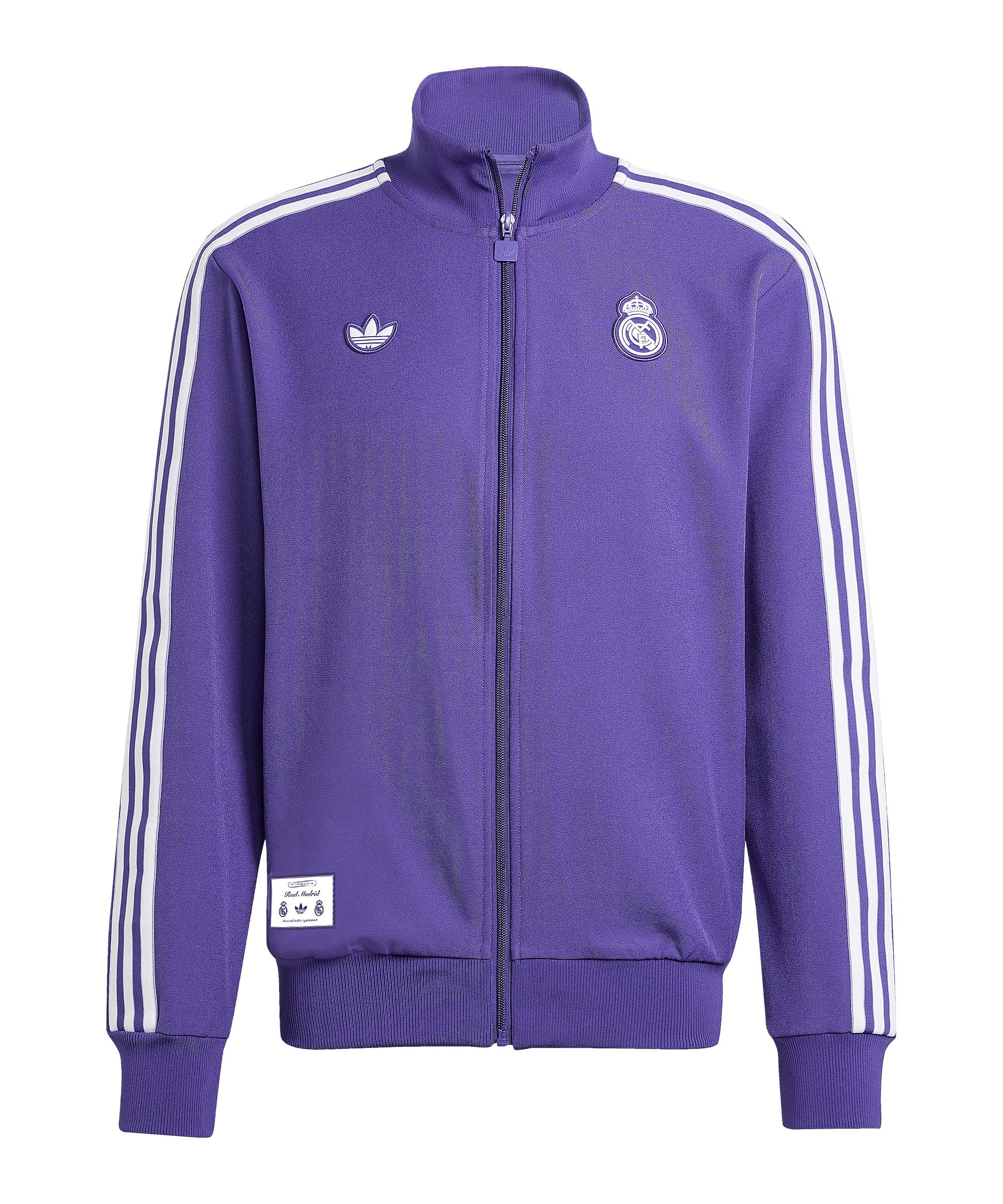 adidas Real Madrid Terrace Icon Trainingsjacke Lila - lila