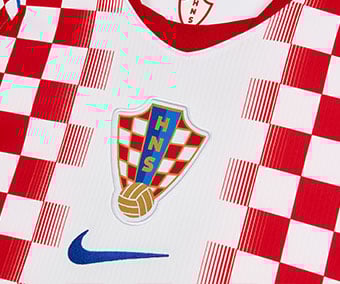 HNS logo patch stitched on, Swoosh embroidered