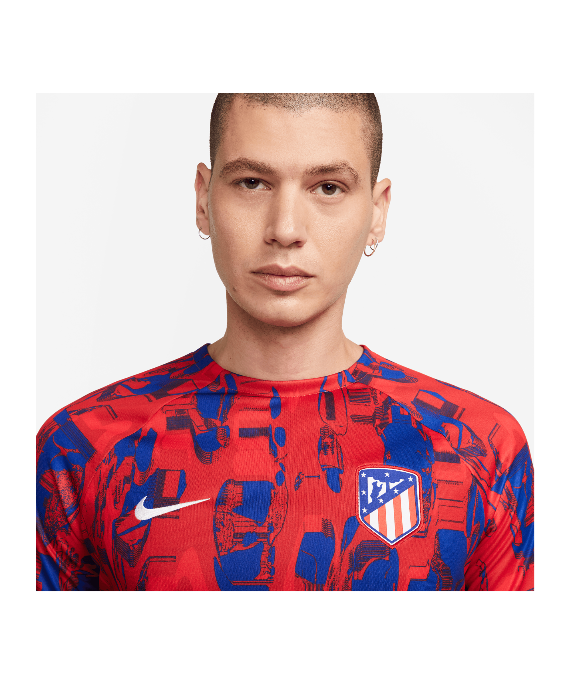 Nike Atletico Madrid Trainingstop Rot F613 - rot