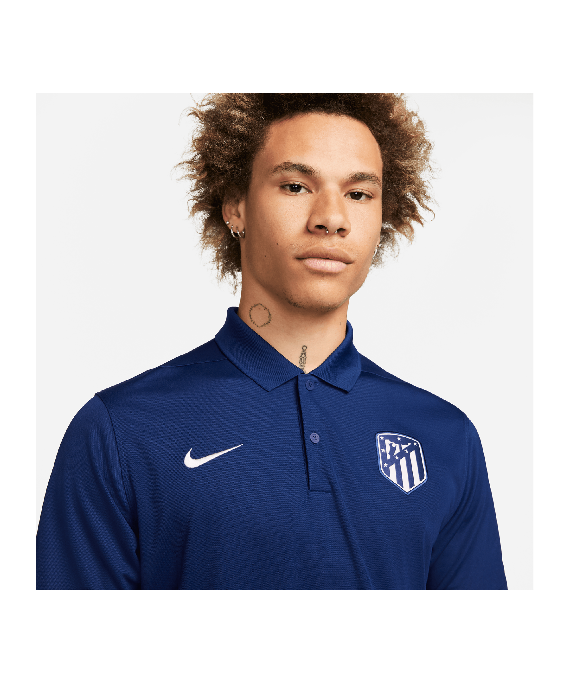 Nike Atletico Madrid Polo Shirt Blau F492 - blau
