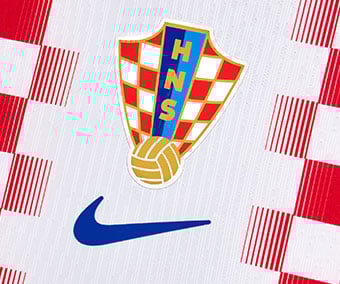 federation logo and swoosh as premium thermoprint