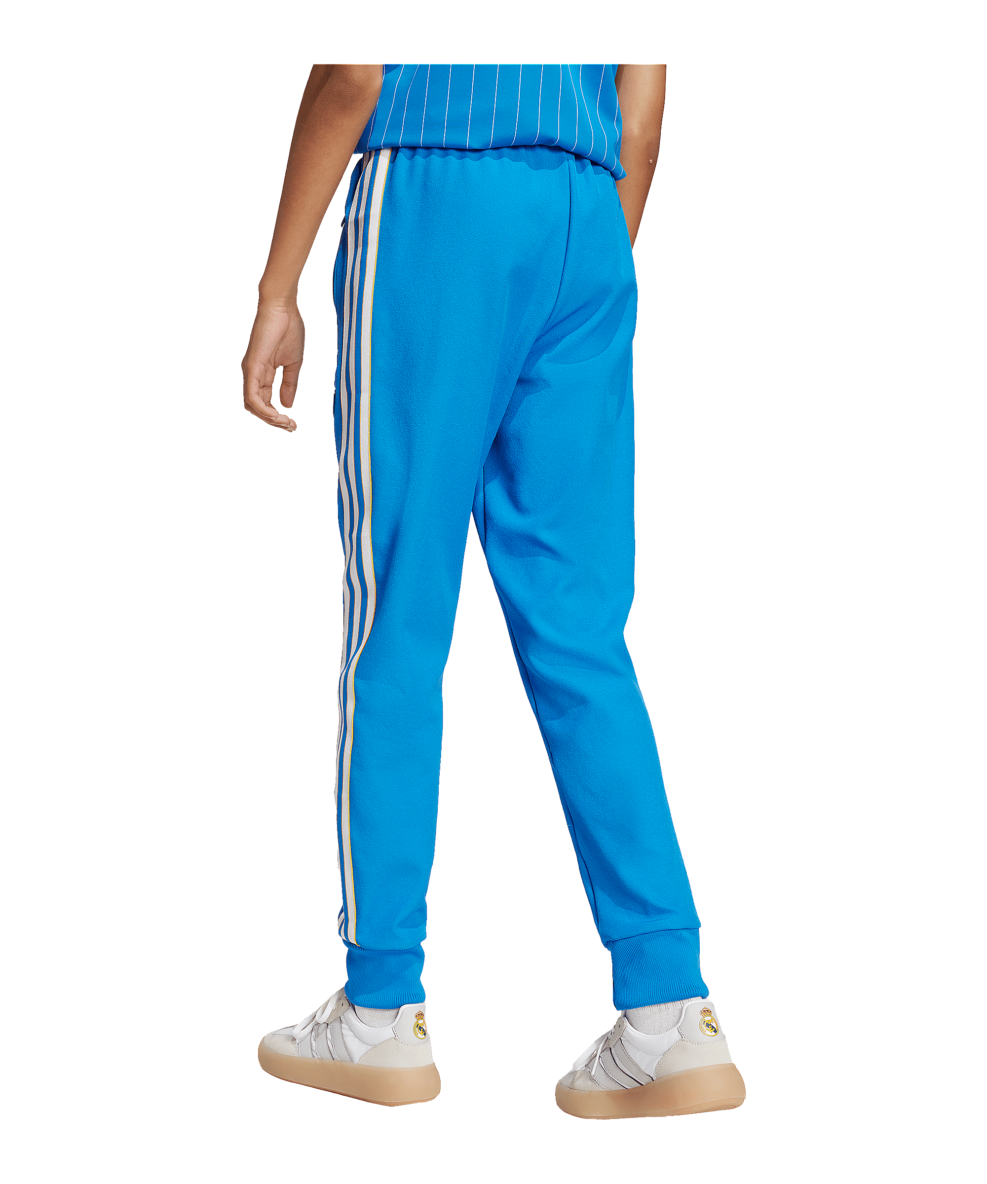 adidas Real Madrid Icon Track Hose Kids Blau - blau