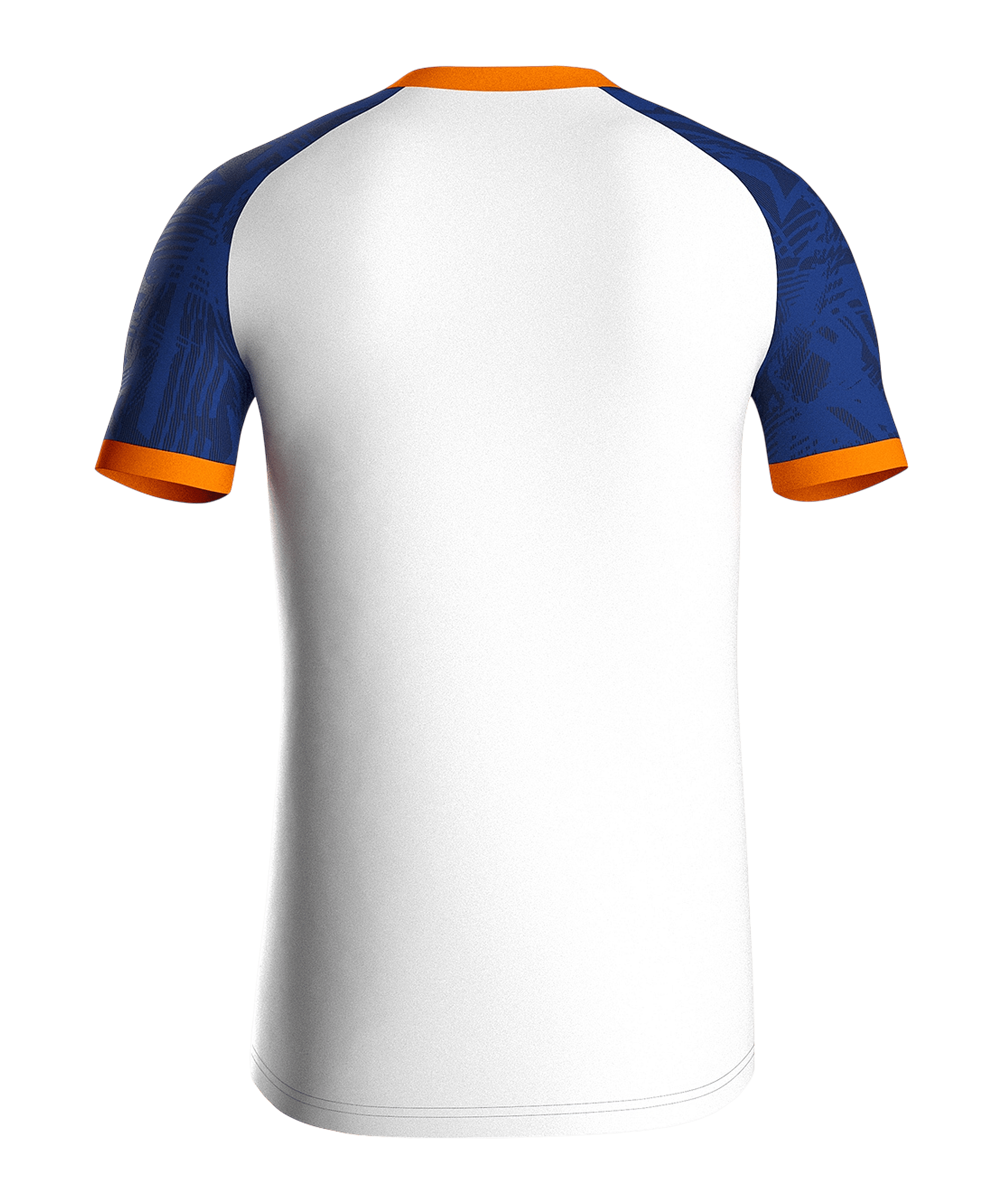 JAKO Iconic Trikot Kids Weiss Blau Orange F017 - weiss