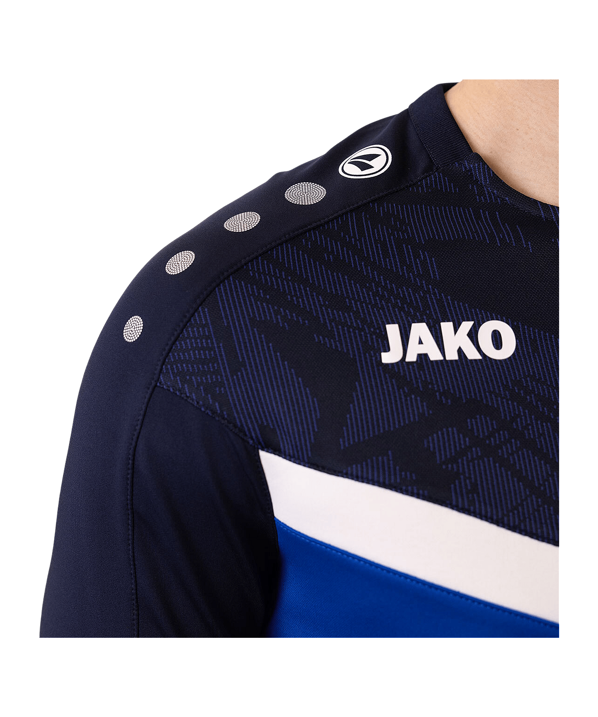 JAKO Iconic Sweatshirt Blau F403 - blau
