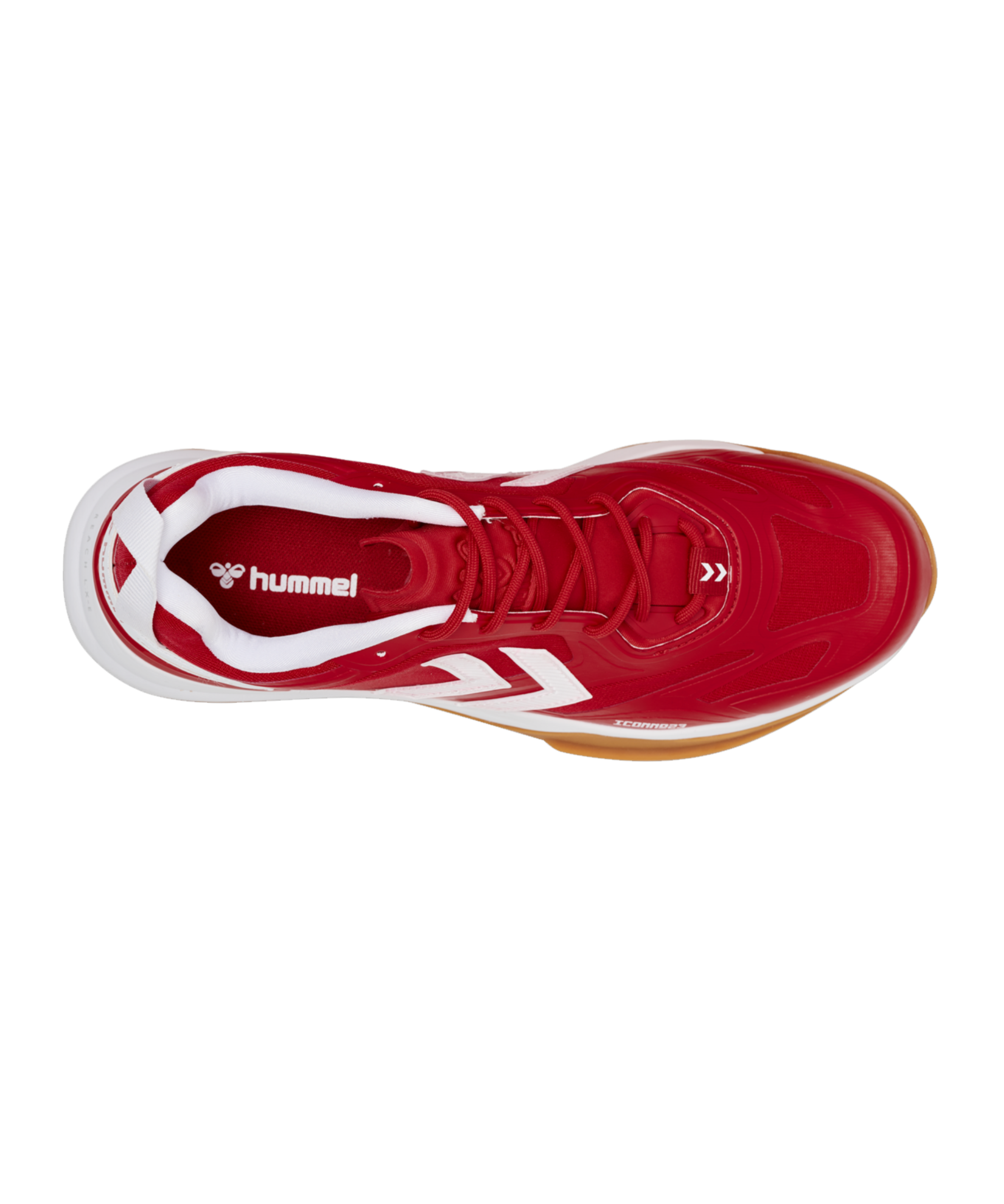 Hummel DAGAZ 2.0 Icon Hallenschuh Rot F4120 - weiss