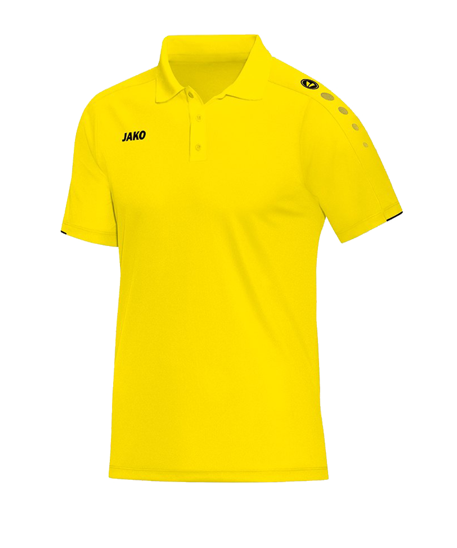 JAKO Classico Poloshirt Gelb F03 - gelb