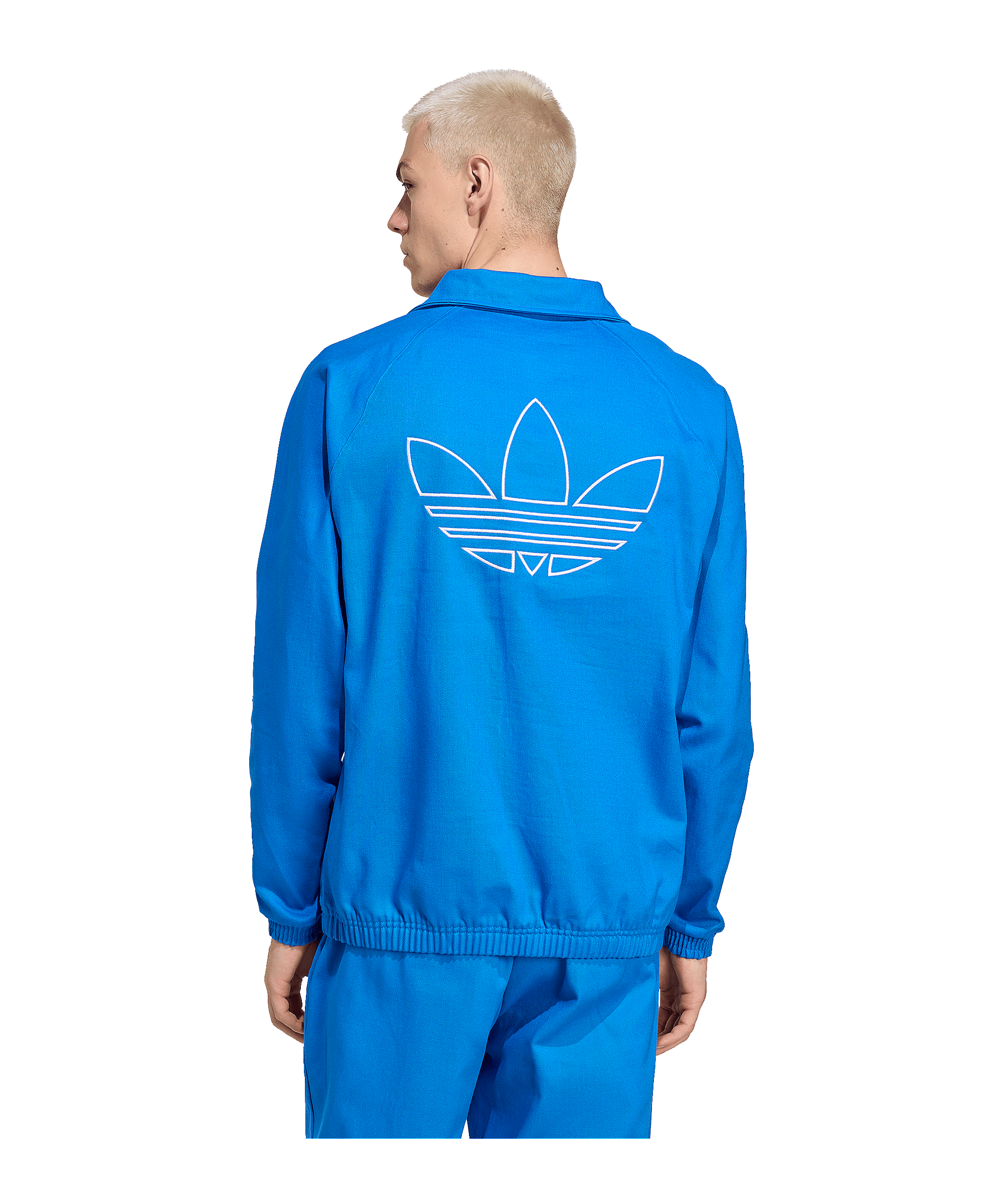 adidas Real Madrid Icon Drill Sweatshirt Blau - blau