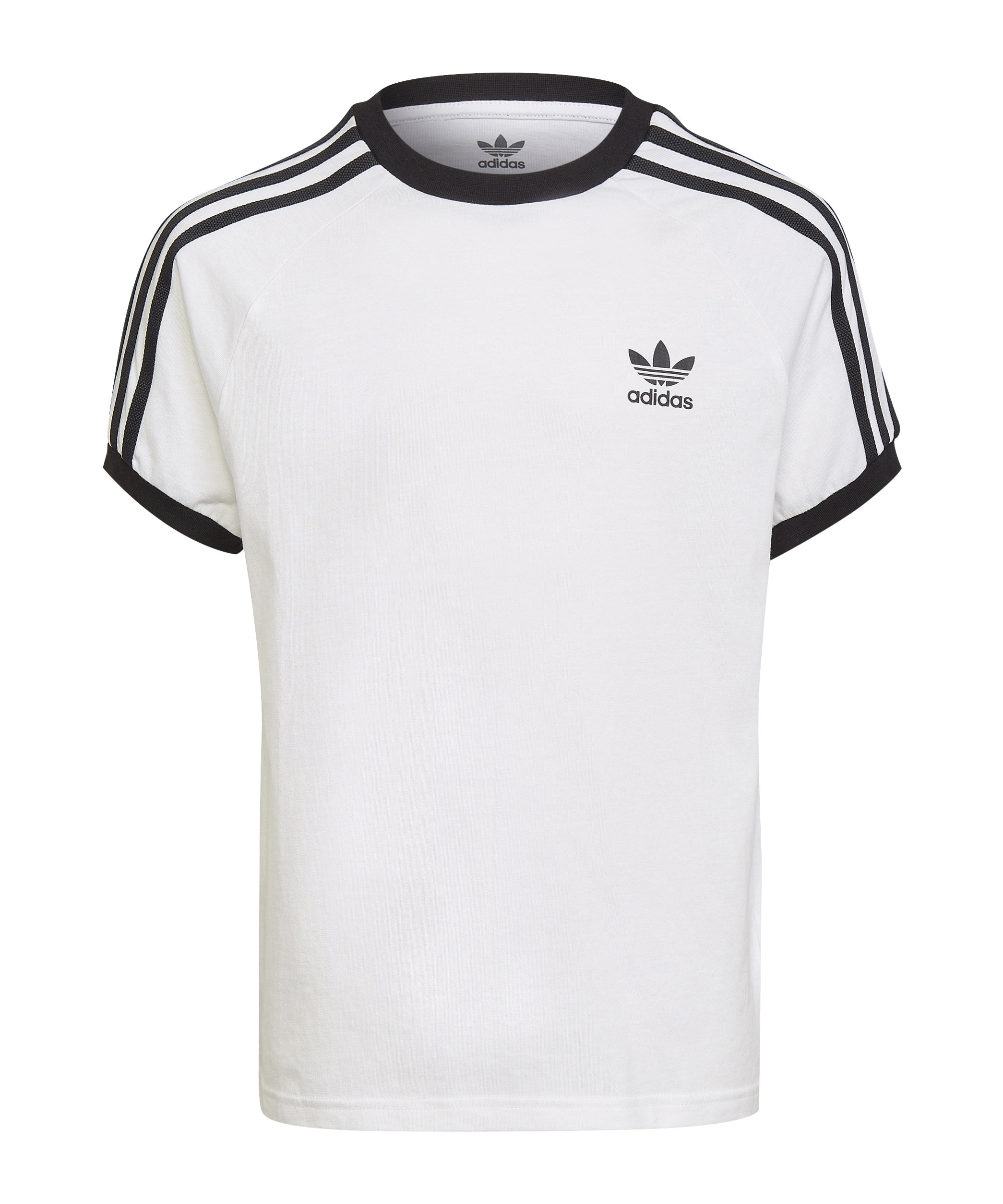 adidas Originals Adicolor 3-Stripes Tee White - weiss