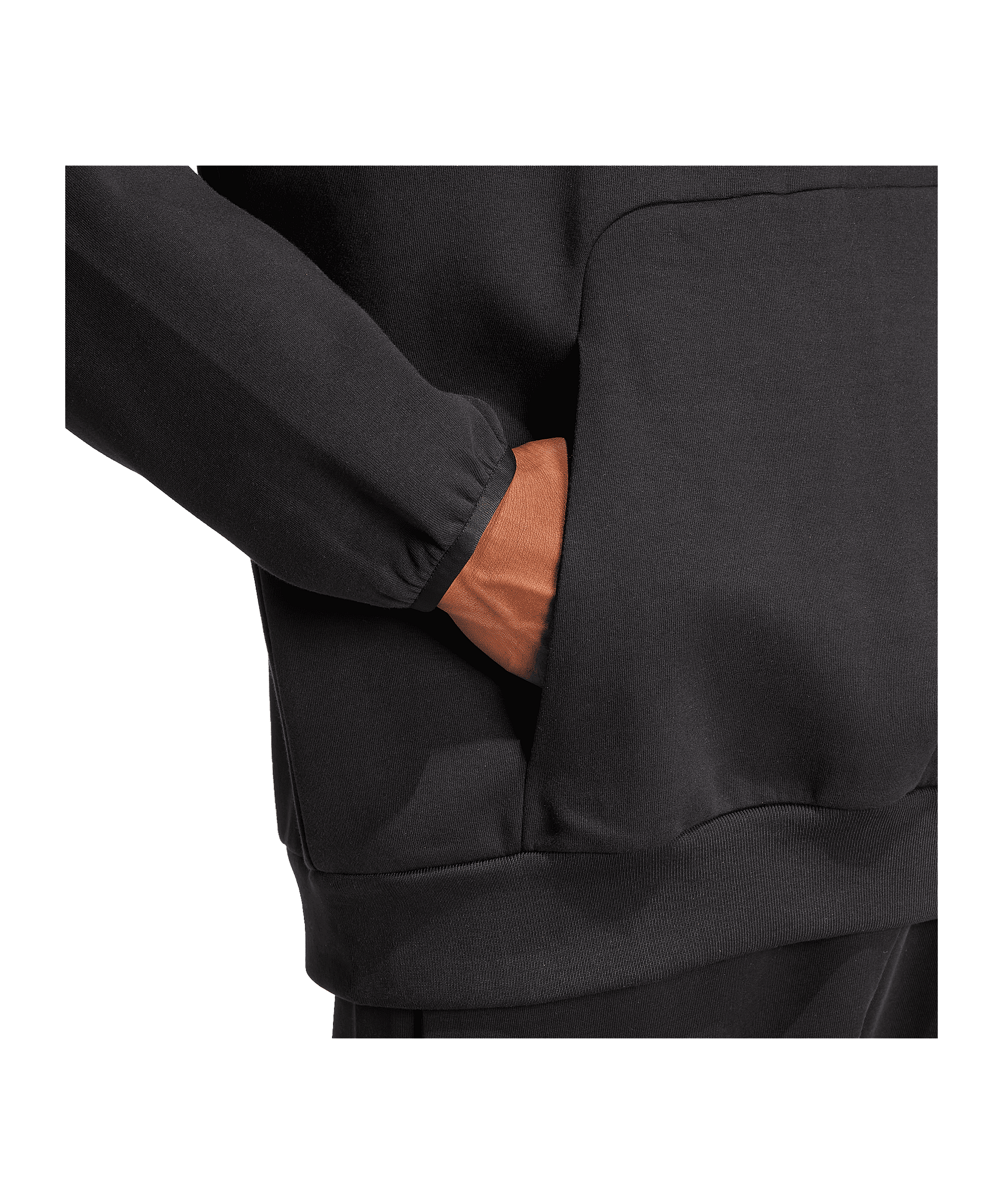 adidas Future Icon Small Logo Hoody Schwarz - schwarz