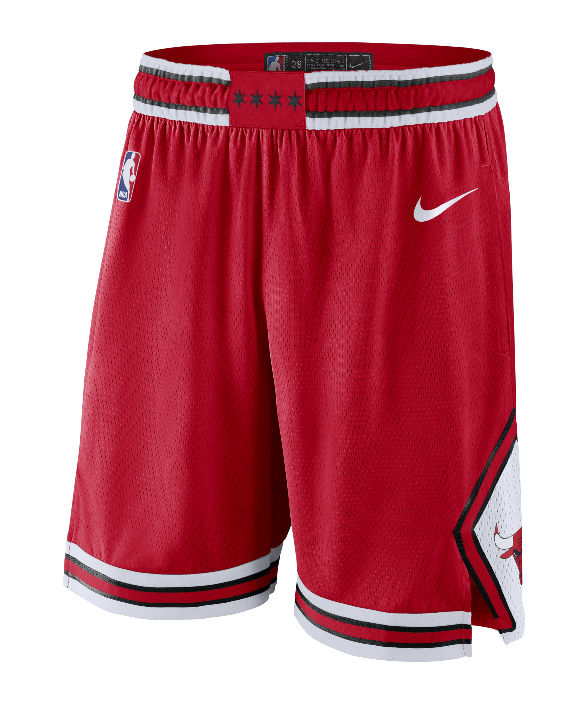 Nike Chicago Bulls Icon Swingman Short F657 - rot