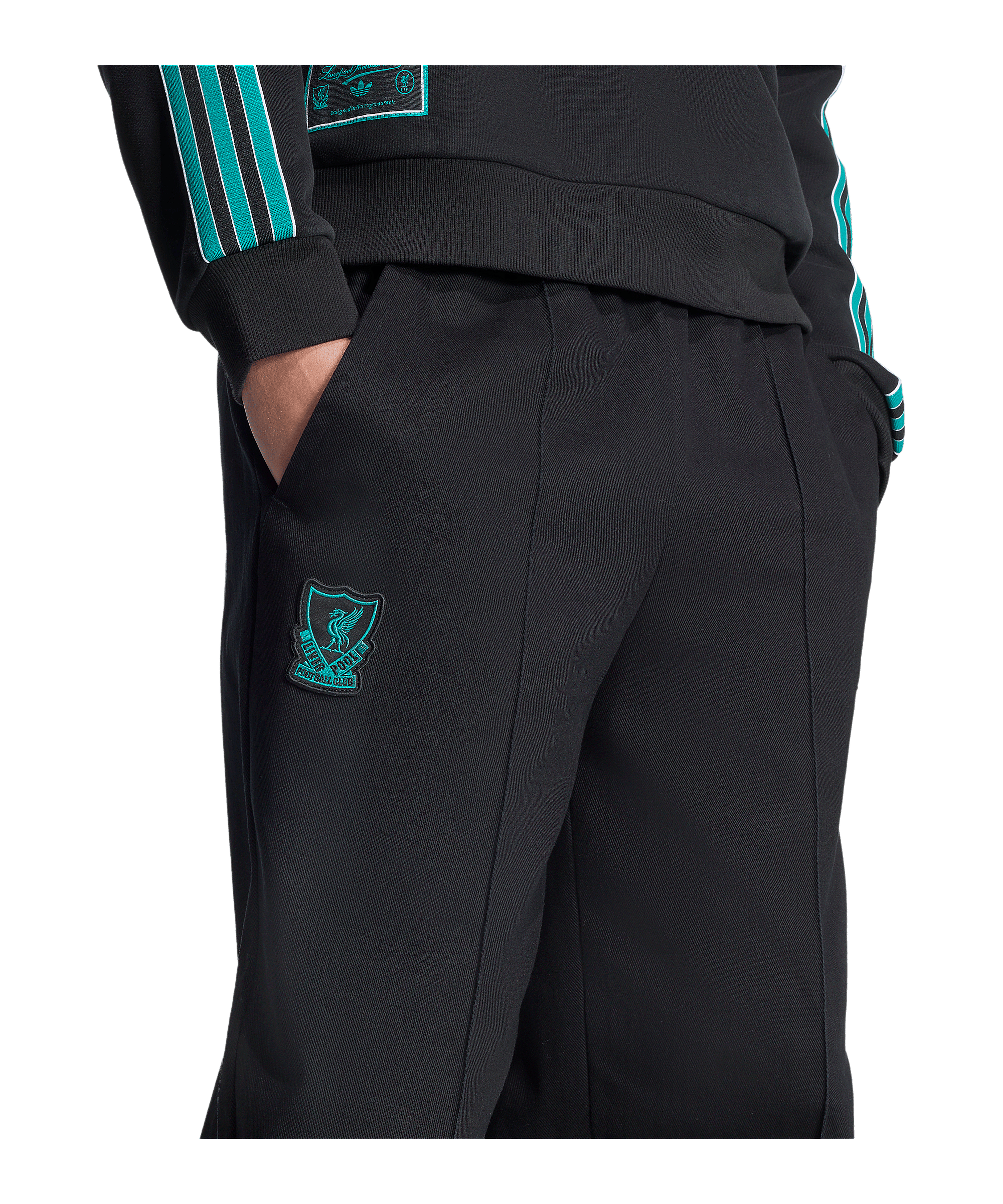 adidas FC Liverpool Icon Drill Hose Schwarz - schwarz