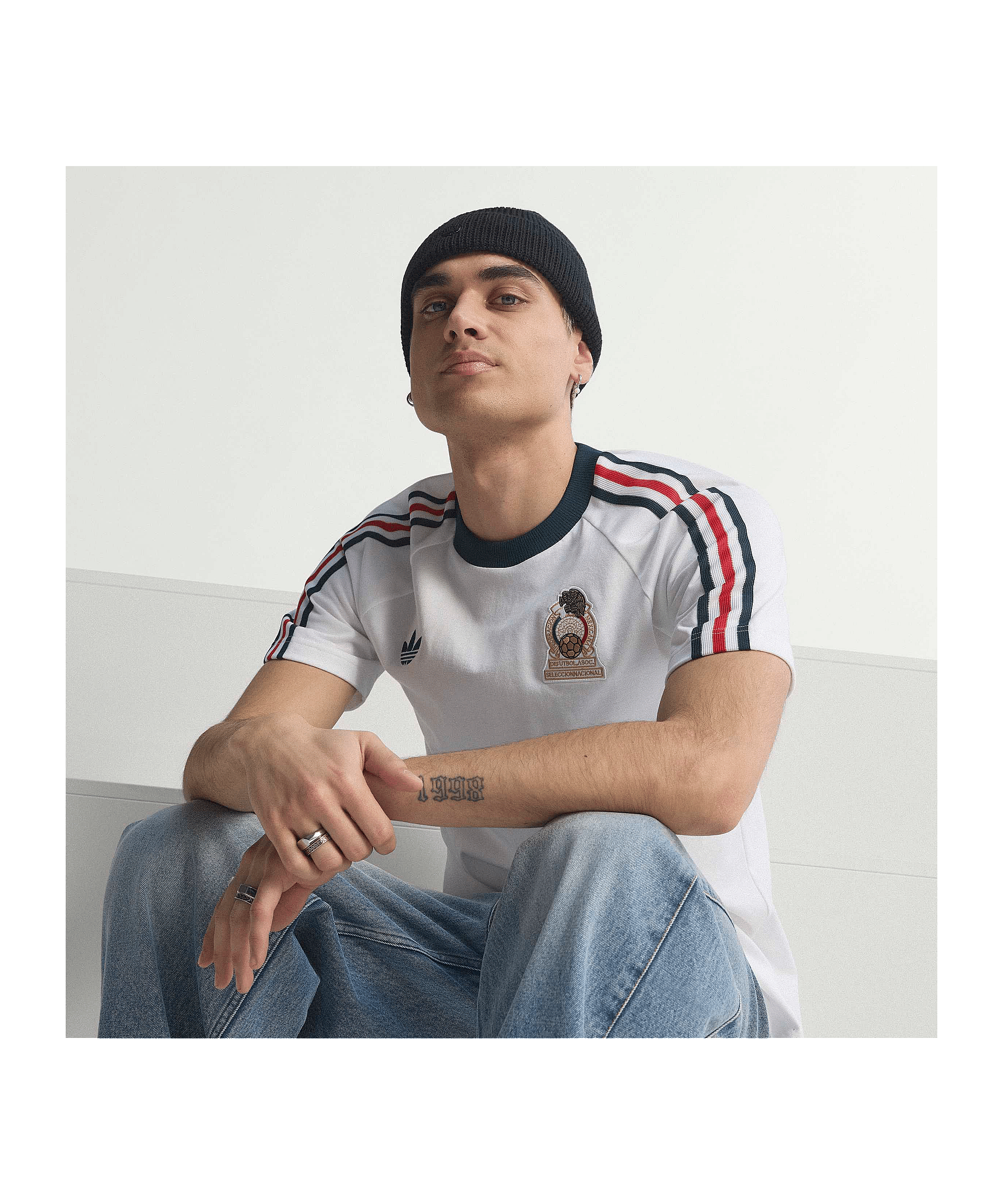 adidas FMF Mexiko Originals T-Shirt Weiß - weiss