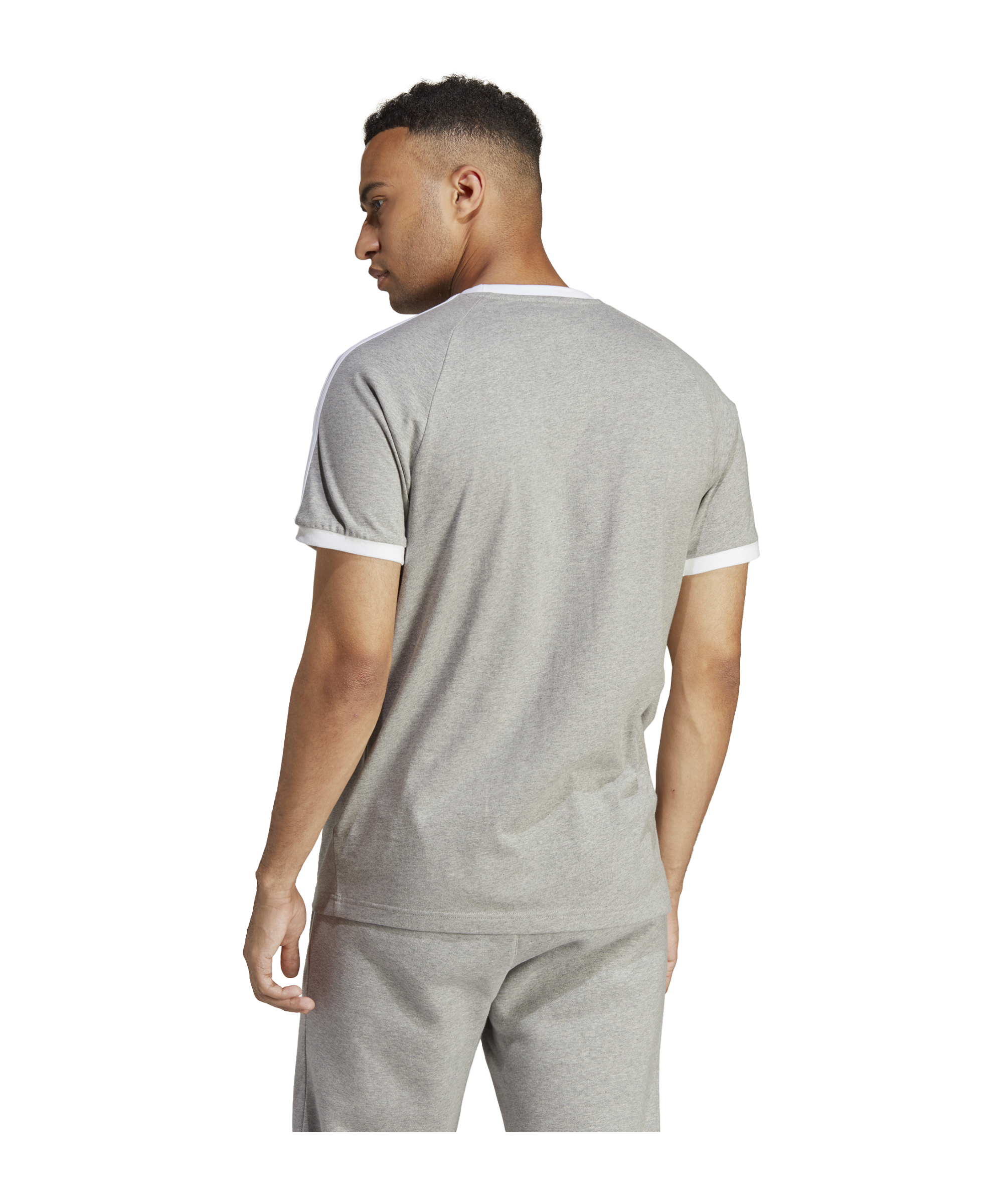 adidas Originals Adicolor Classics 3-Stripes Tee Grey - grau