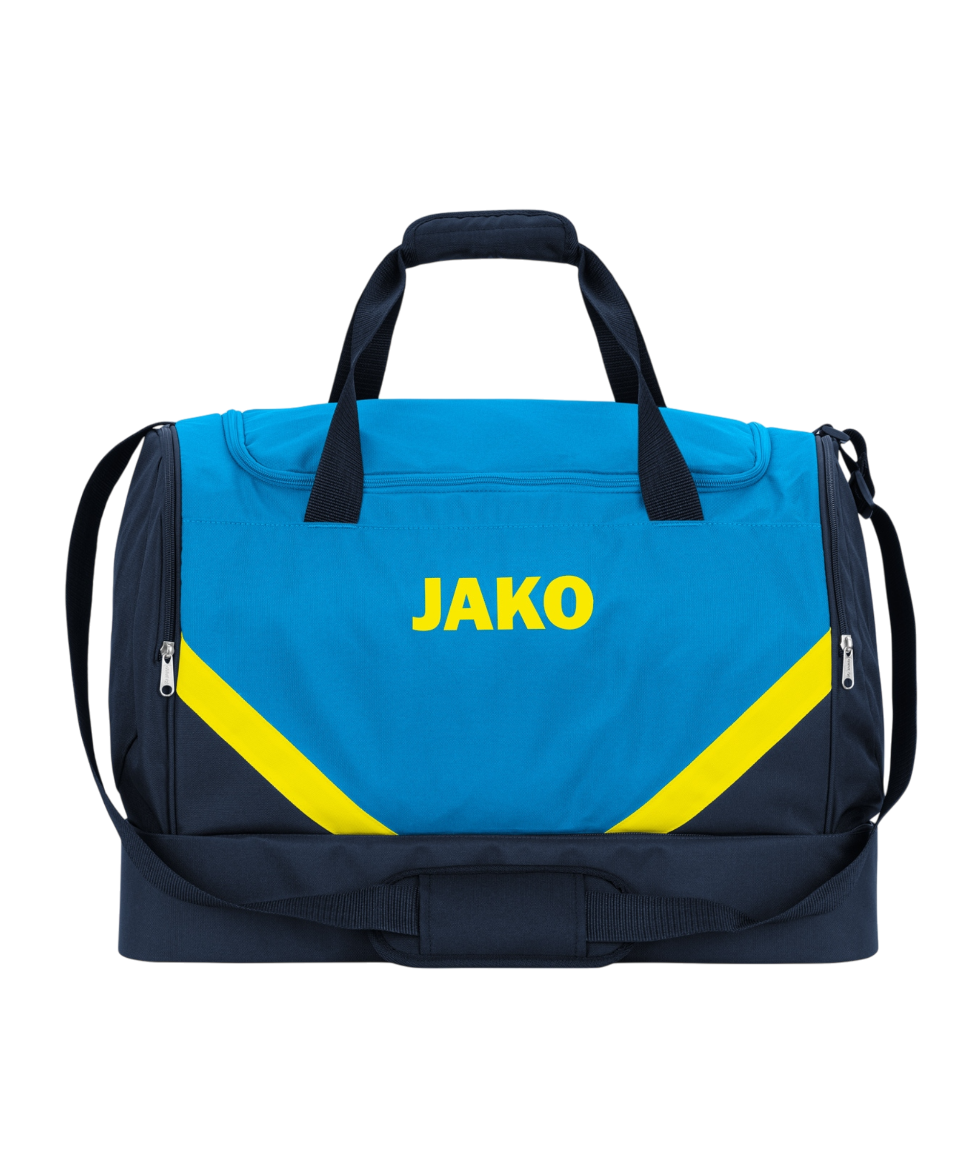 JAKO Iconic Sporttasche Gr.M Blau Gelb F444 - blau
