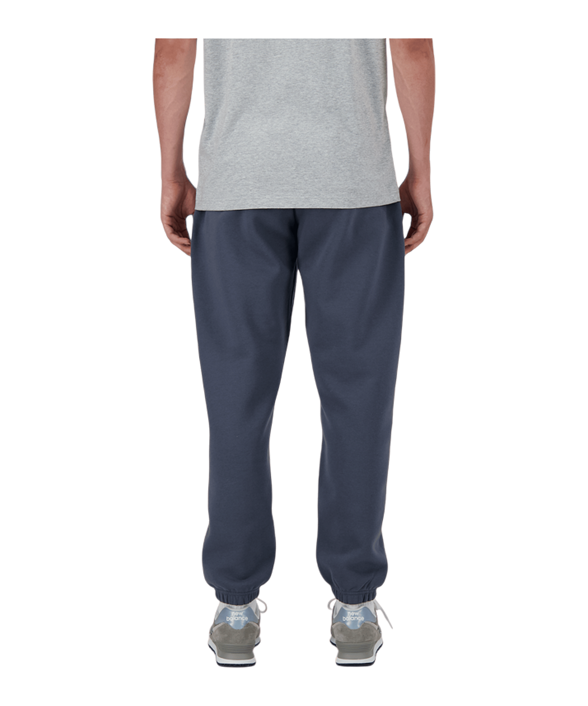 New Balance Iconic Collegiate Fleece Jogginghose FGT - blau