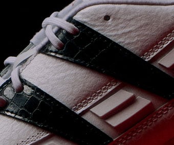 close up on the hightech adidas FUSIONSKIN leather