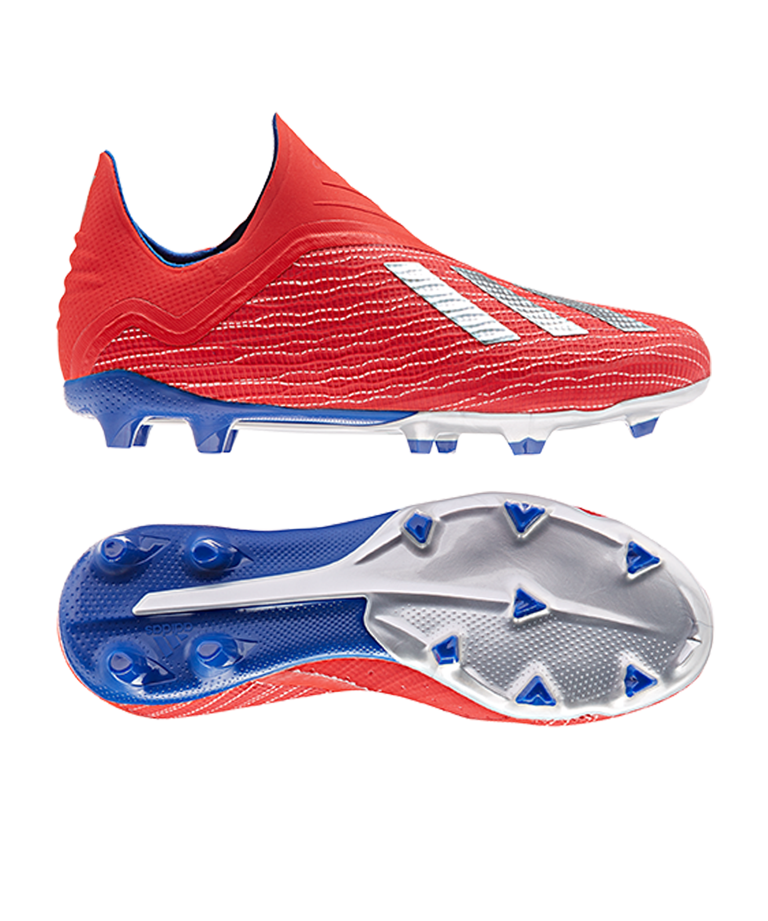 Chaussure à crampons de football américain Adizero Impact.2 Enfants - Blanc | France