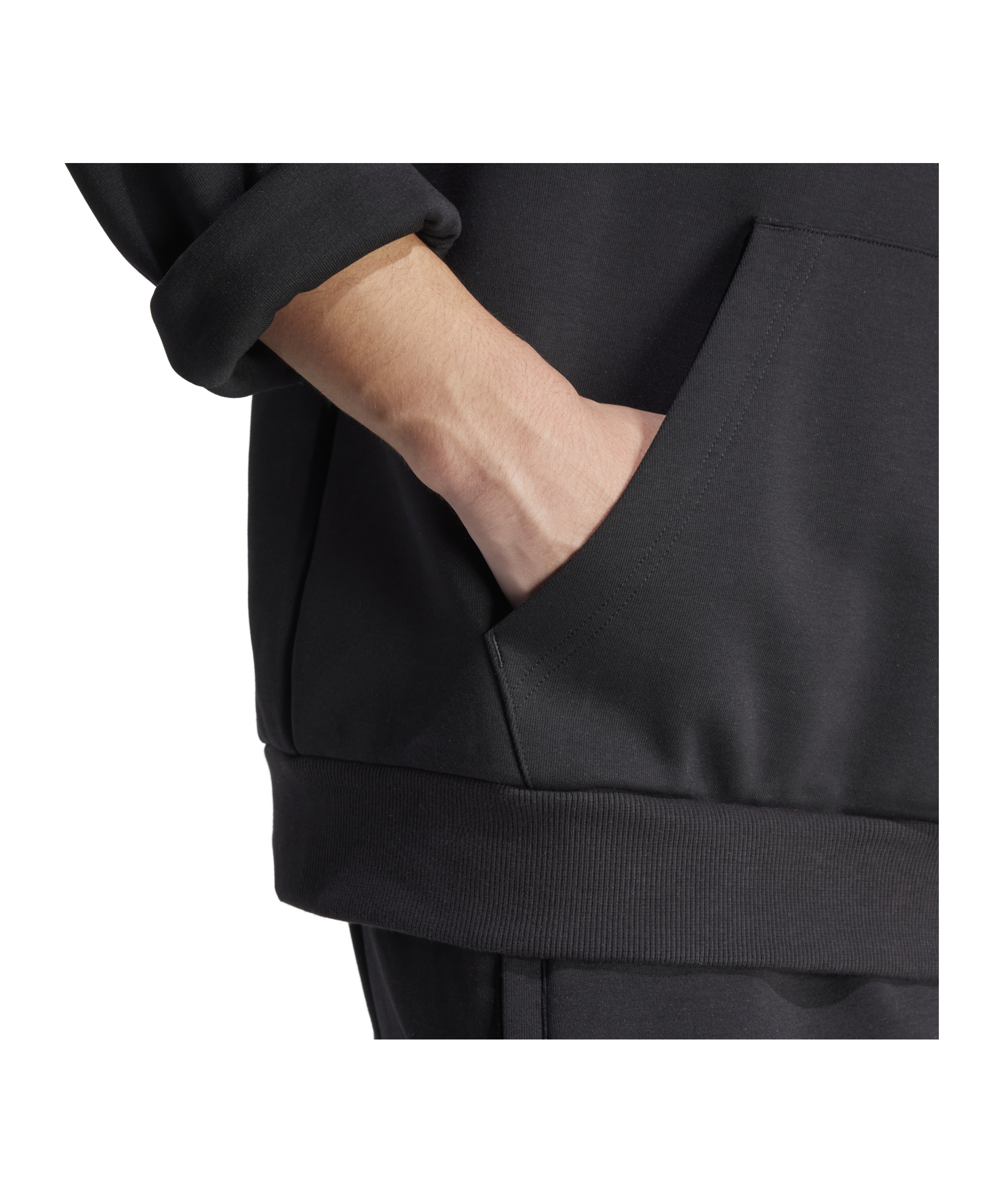 adidas Future Icons Badge of Sport Hoody Schwarz - schwarz