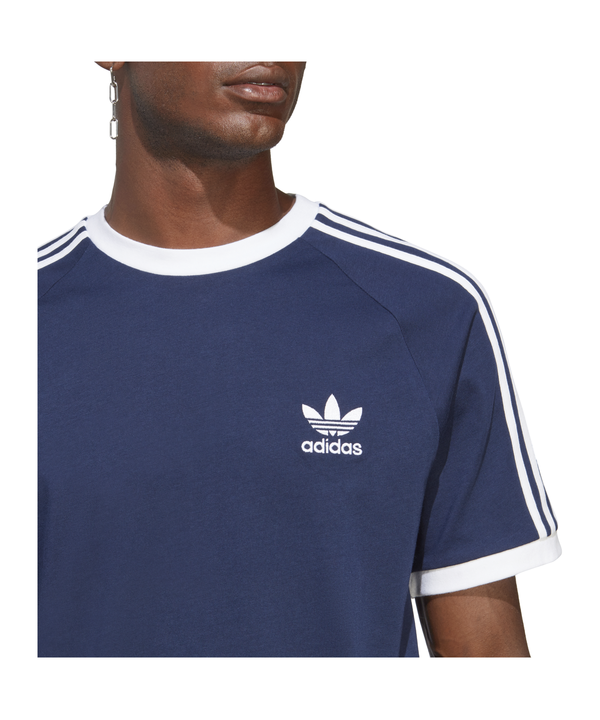 adidas Originals Adicolor Classics 3-Stripes Tee Blue - blau