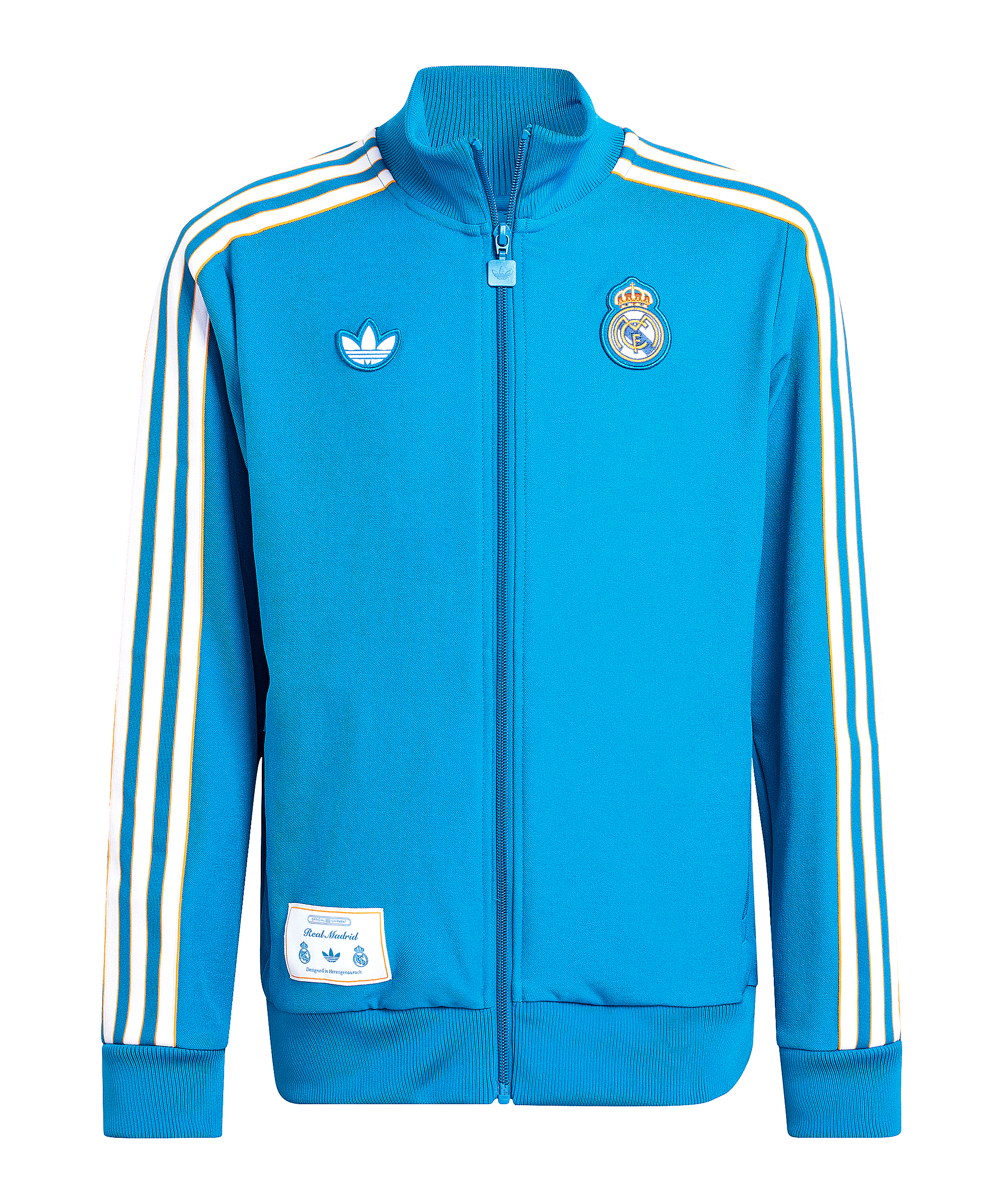 adidas Real Madrid Icon Track Sweatshirt Kids Blau - blau