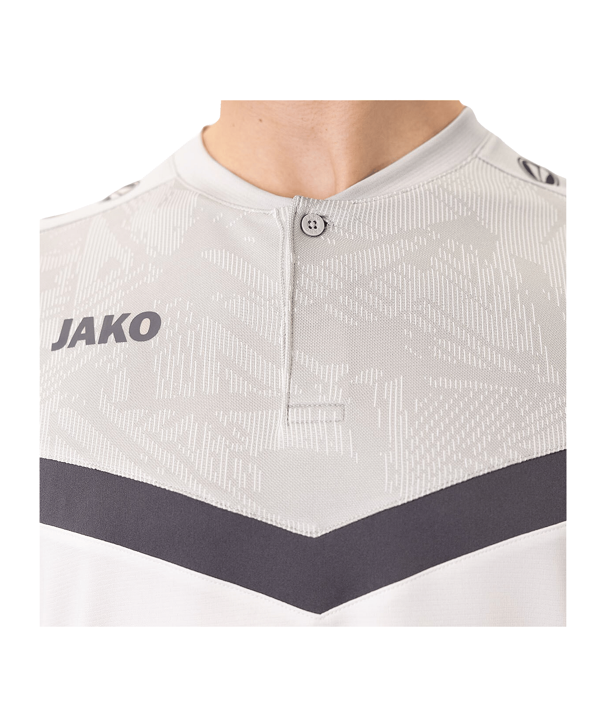 JAKO Iconic Polo Weiss F016 - weiss