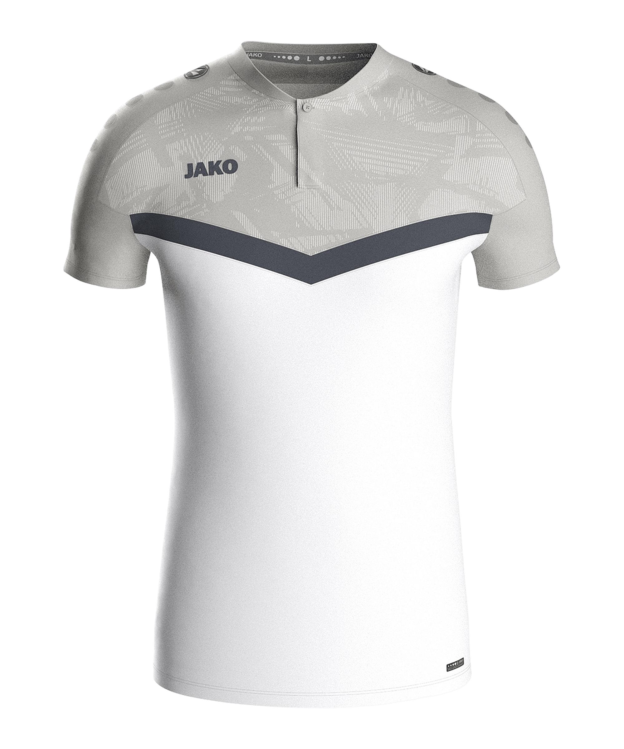 JAKO Iconic Polo Weiss F016 - weiss