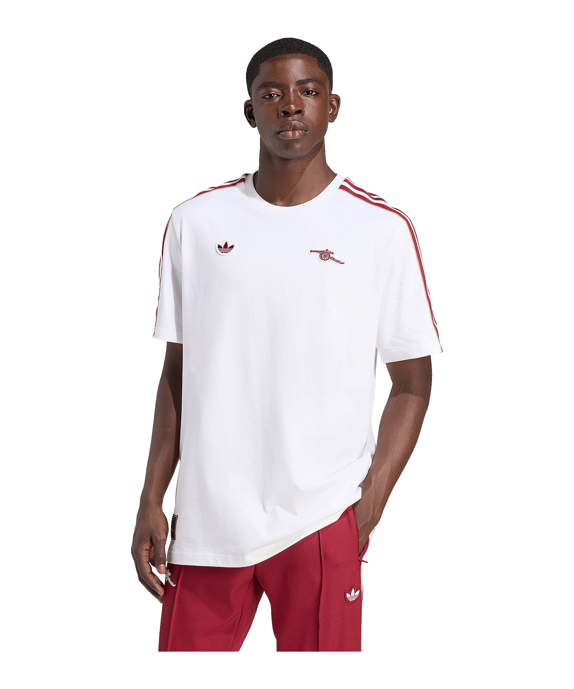 adidas FC Arsenal London Icon T-Shirt Weiß - weiss