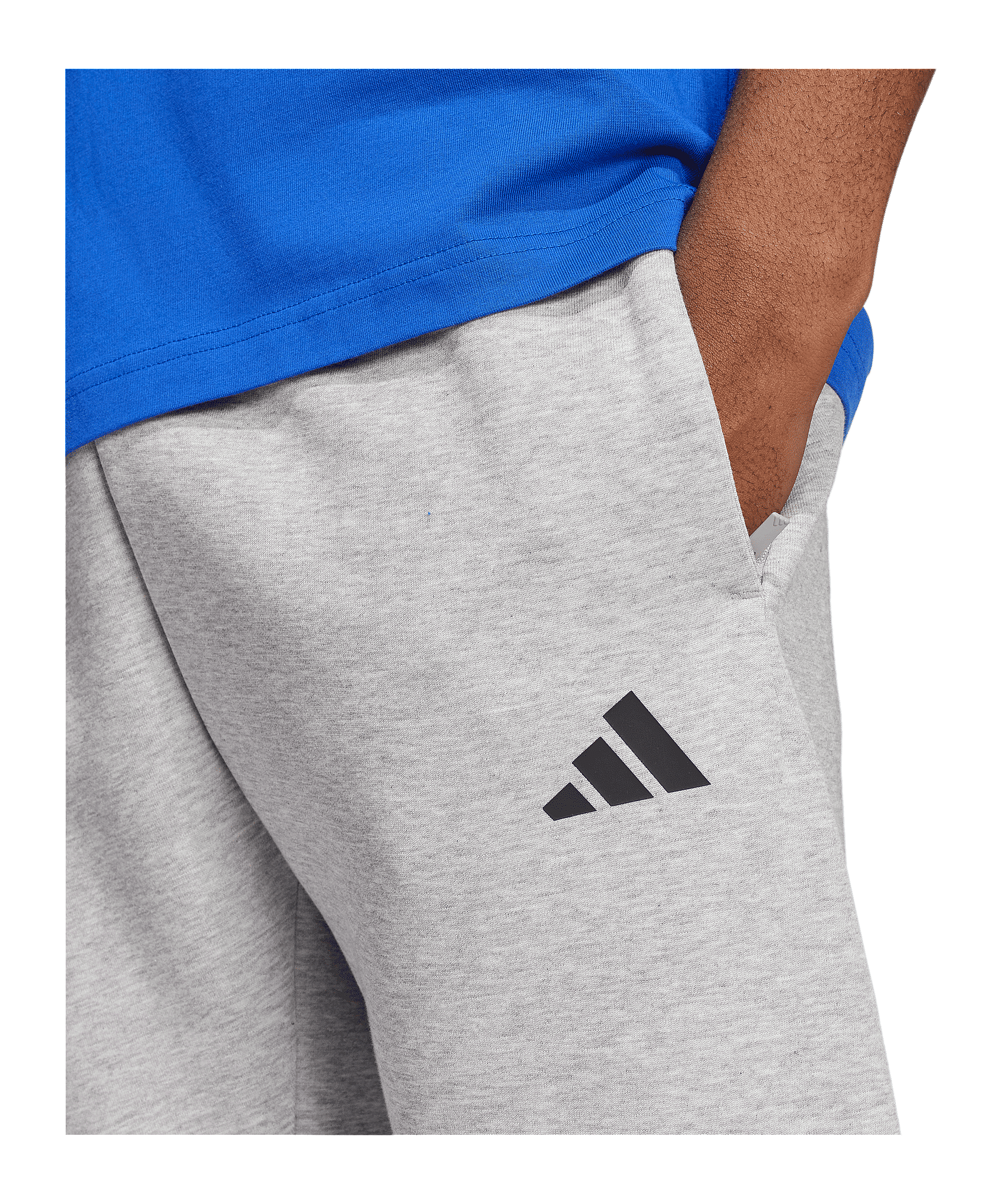 adidas Future Icons Three Stripes Trainingshose Grau - grau