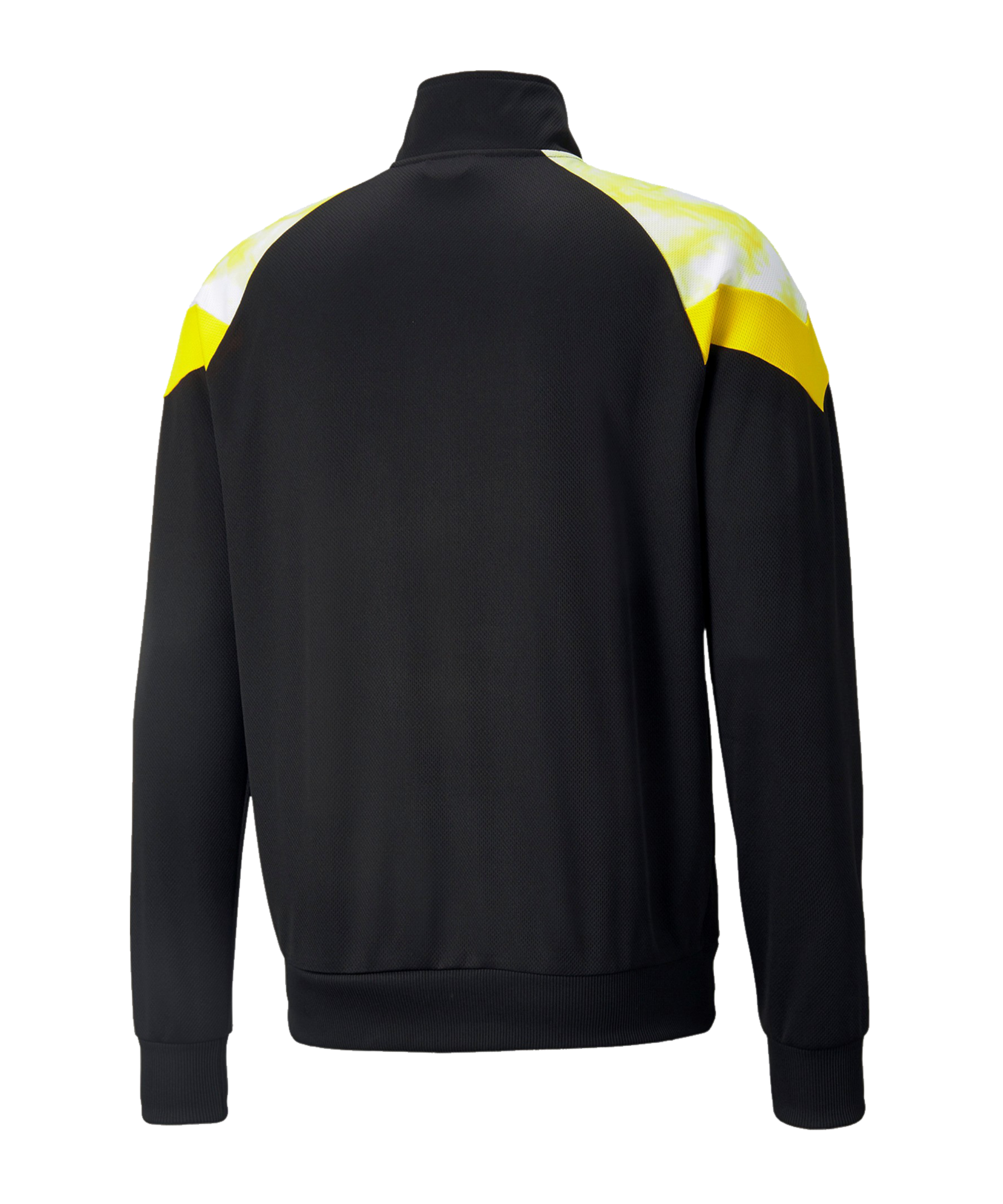 PUMA BVB Dortmund Iconic MCS Mesh Trainingsjacke Schwarz F02 - schwarz