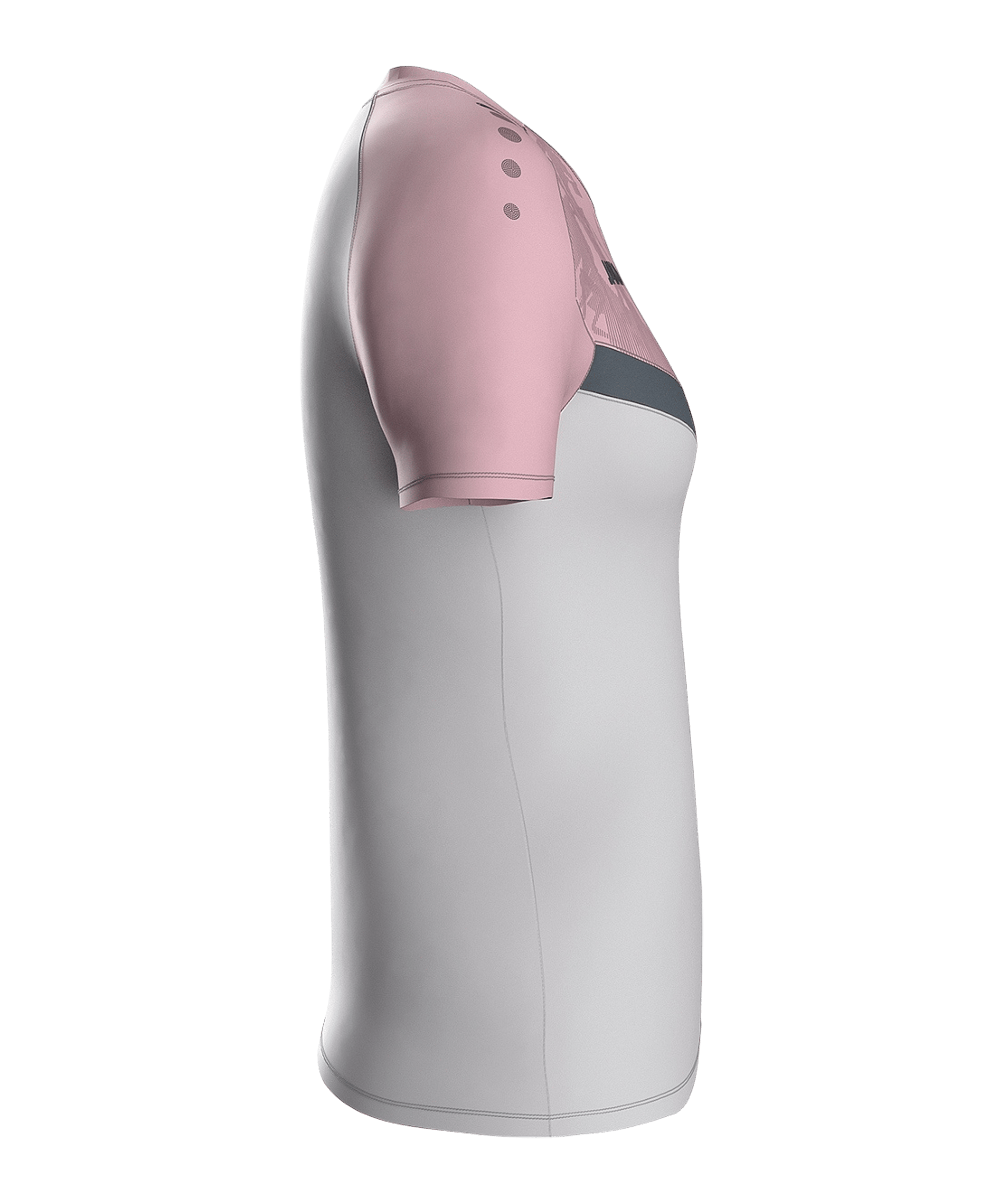 JAKO Iconic T-Shirt Damen Grau Pink F851 - grau