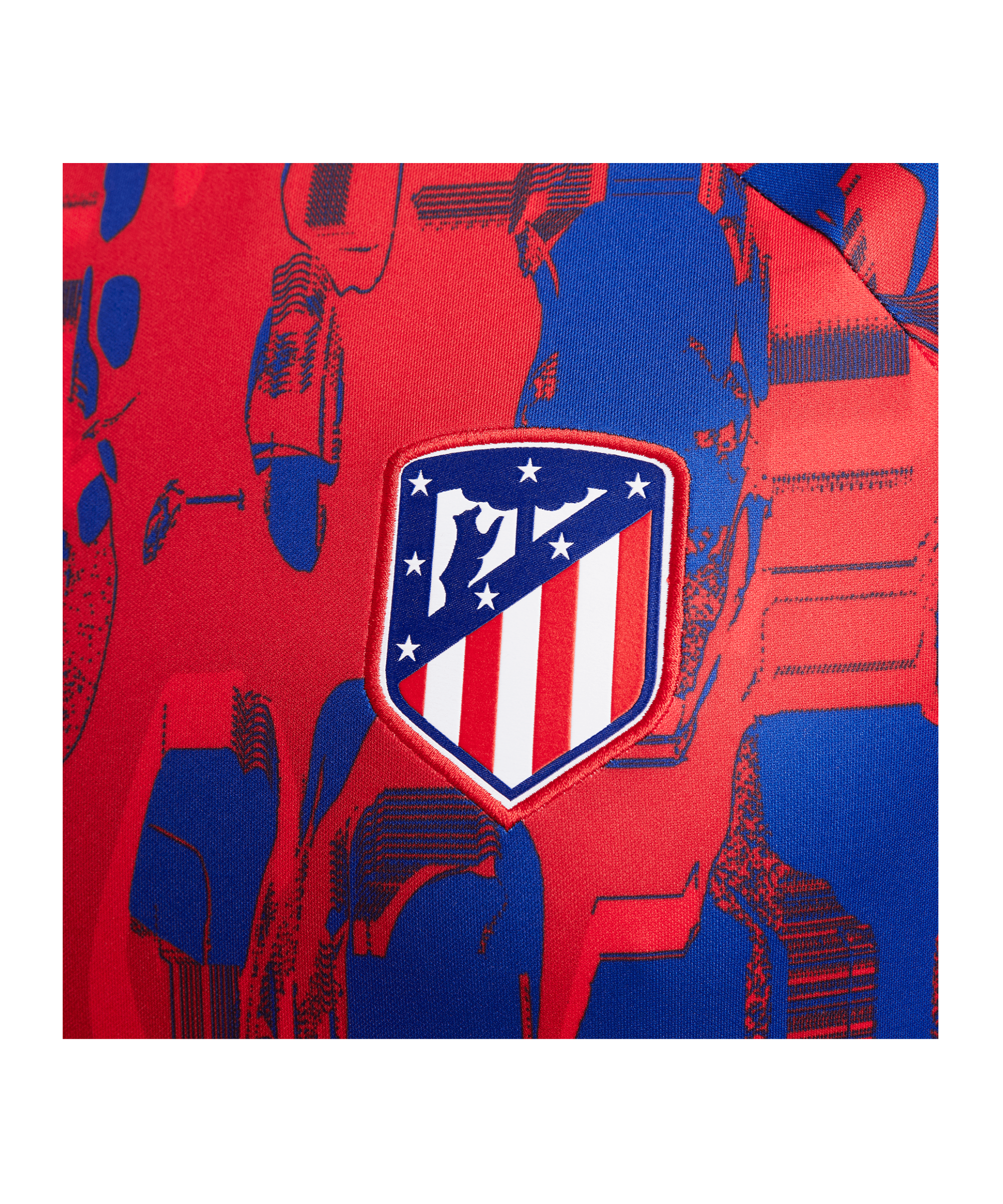 Nike Atletico Madrid Trainingstop Rot F613 - rot