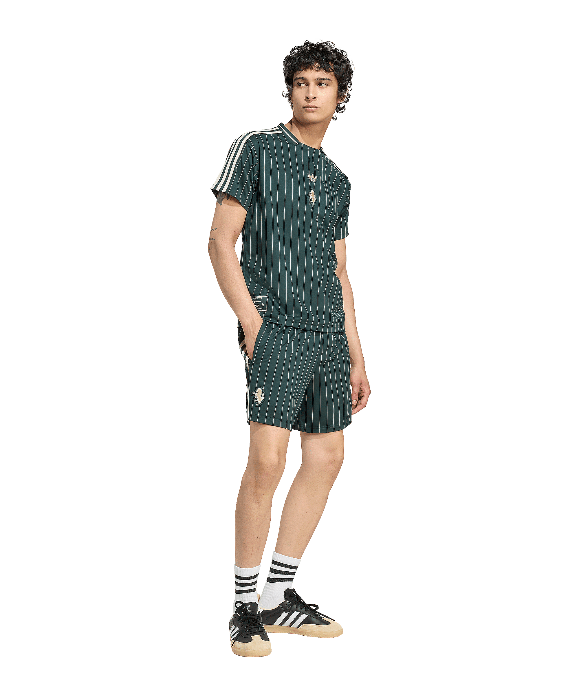 adidas Juventus Turin Icon Trikot Grün - gruen