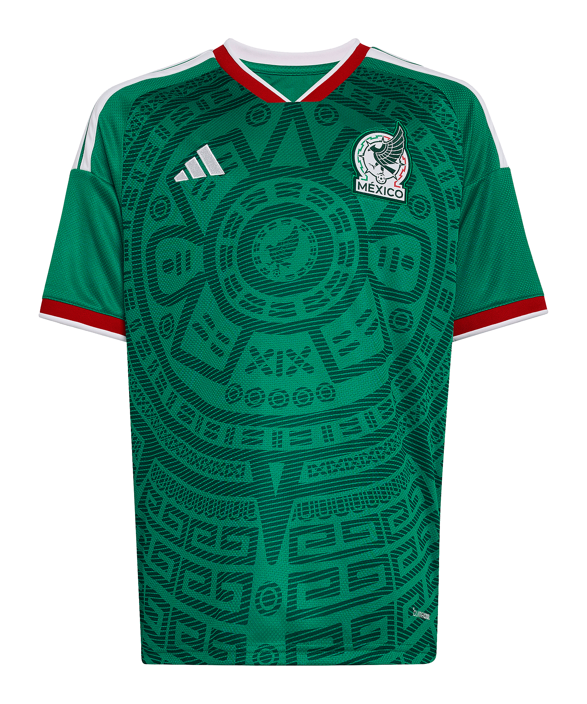 adidas Mexiko Trikot Home WM 2026 Kids Grün - gruen