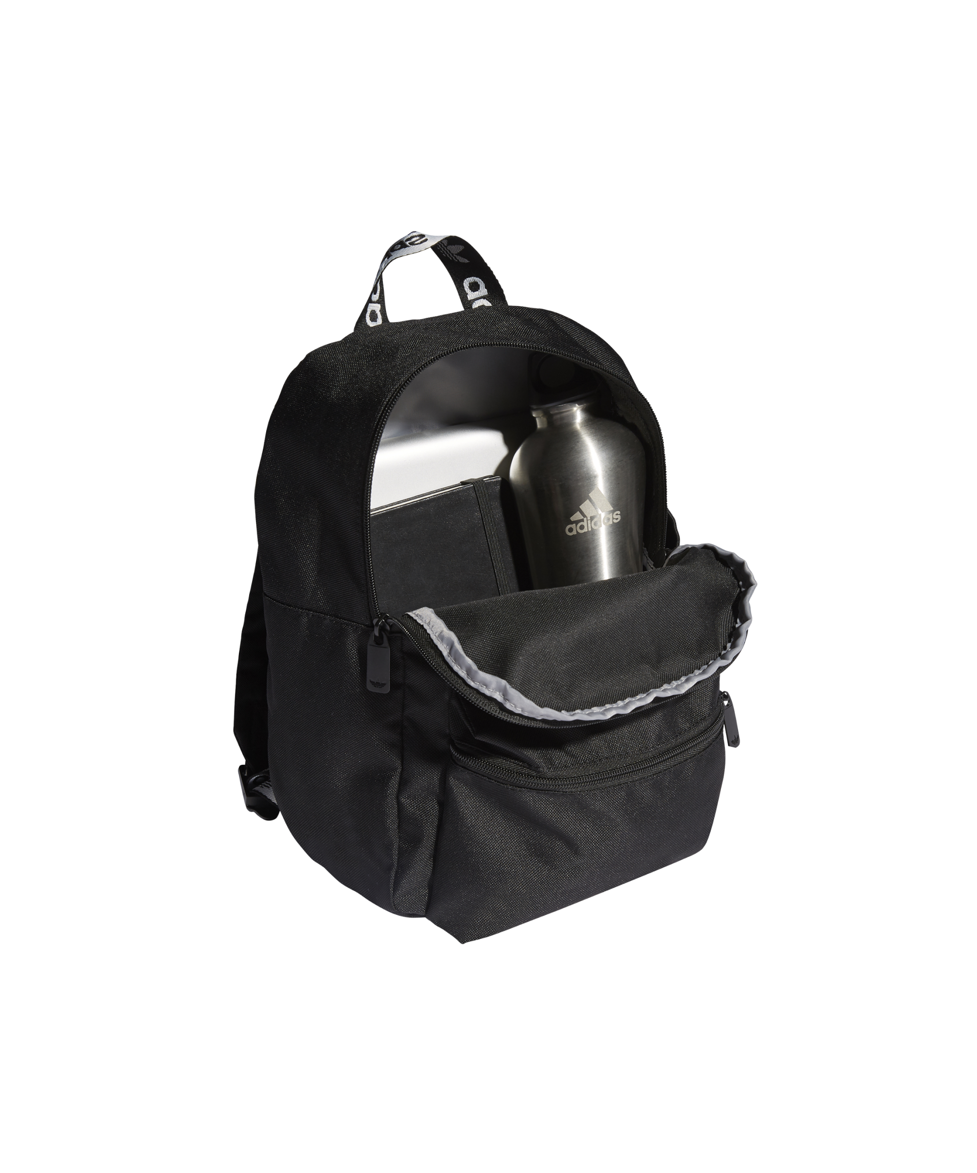 adidas Originals Small Adicolor Rucksack Schwarz - schwarz