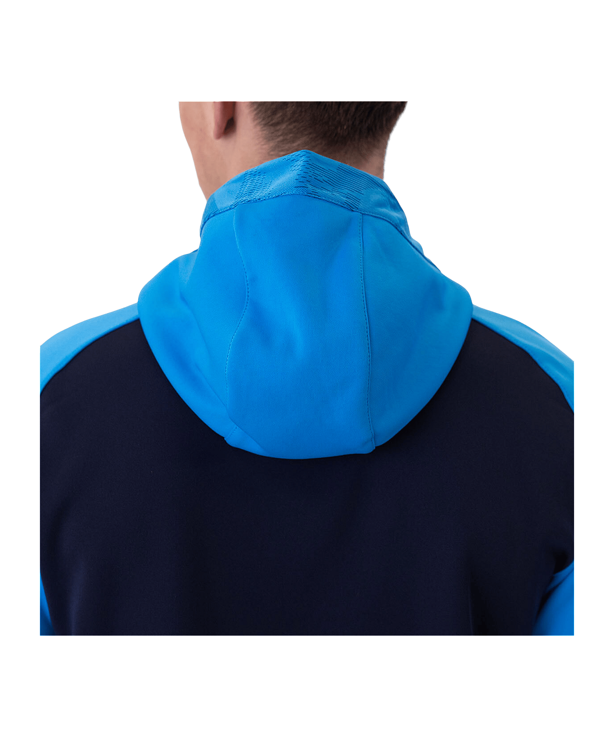 JAKO Icon Kapuzenjacke Blau Gelb F914 - blau