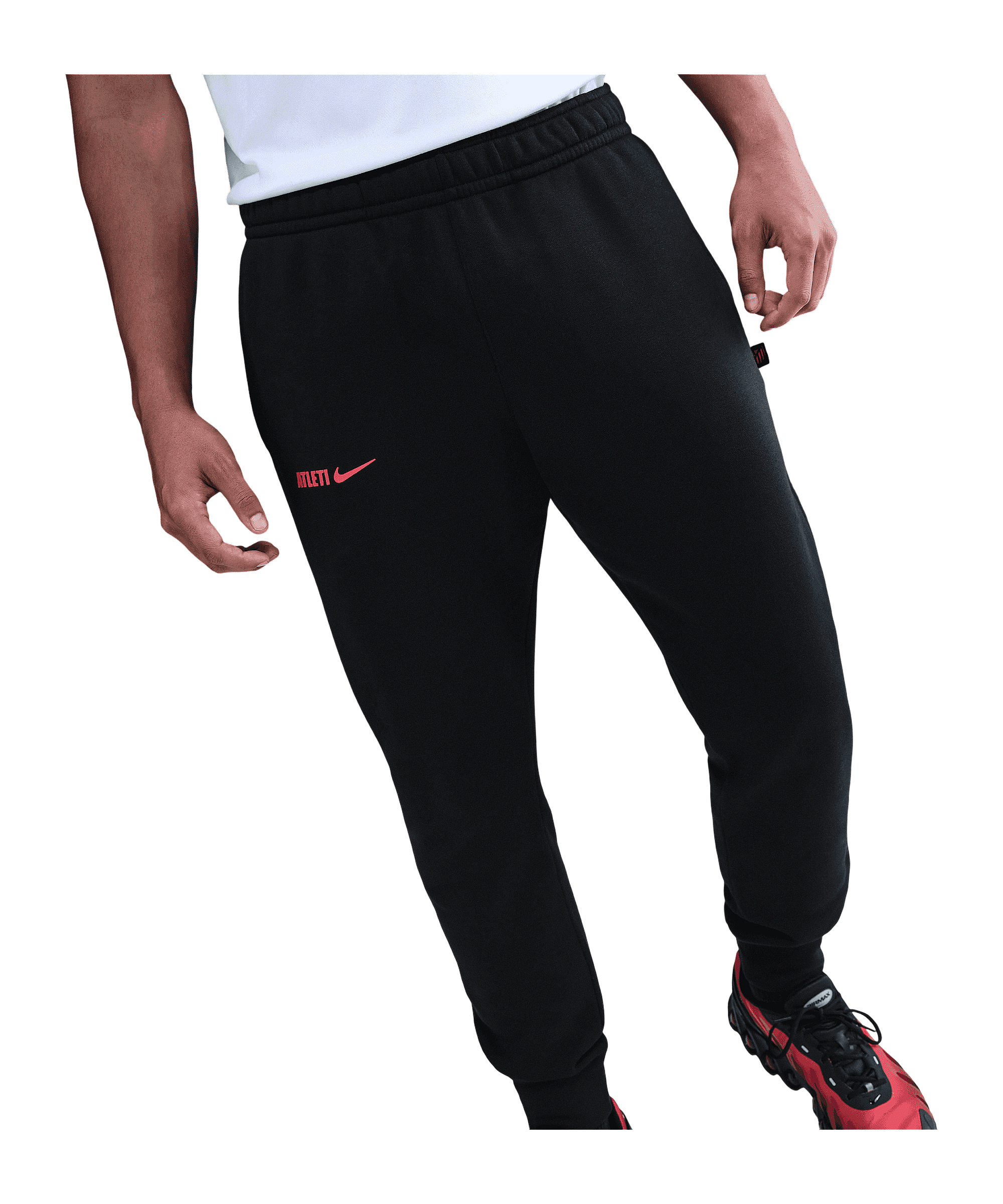 Nike Atletico Madrid NSW Club Jogginghose Schwarz F010 - schwarz