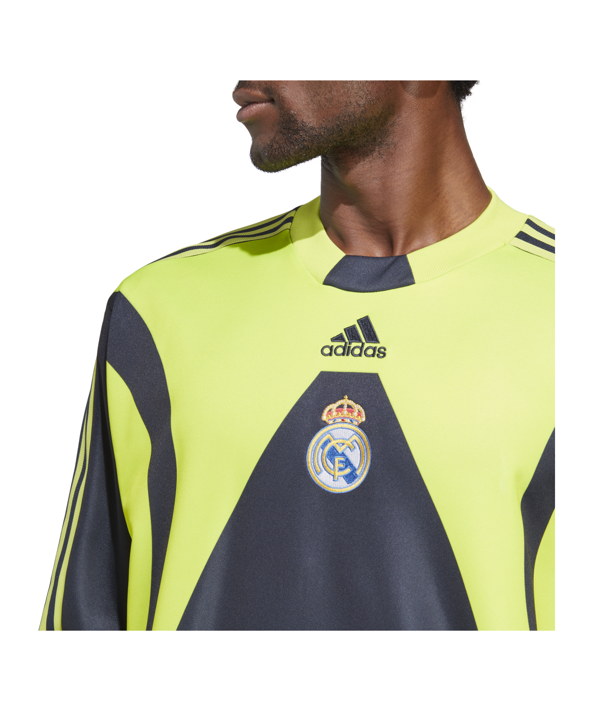 adidas Real Madrid Icon Torwarttrikot Blau - blau