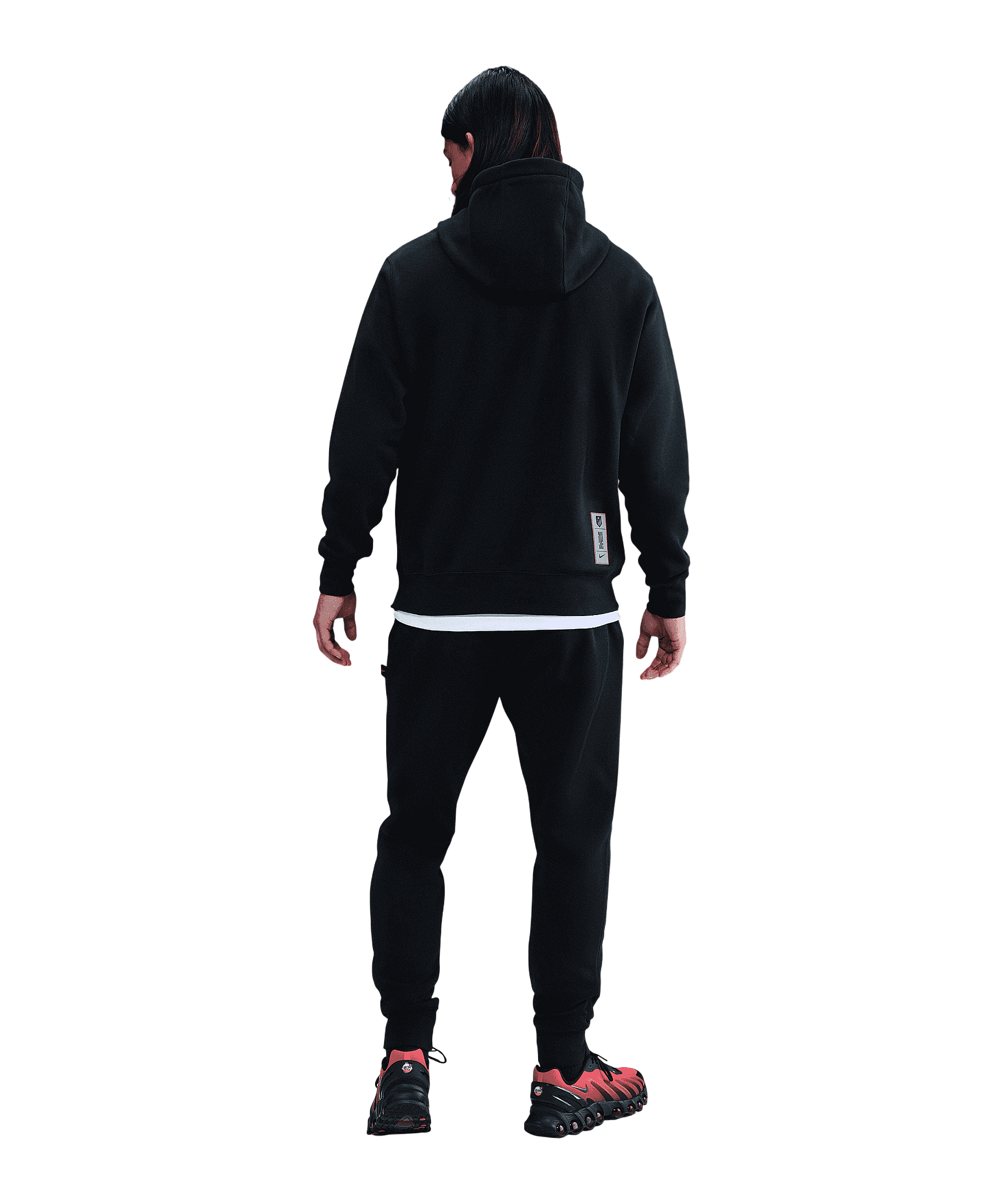 Nike Atletico Madrid NSW Club Hoody Schwarz F010 - schwarz