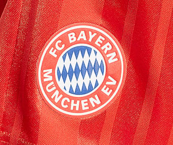 FC Bayern emblem heat-printed