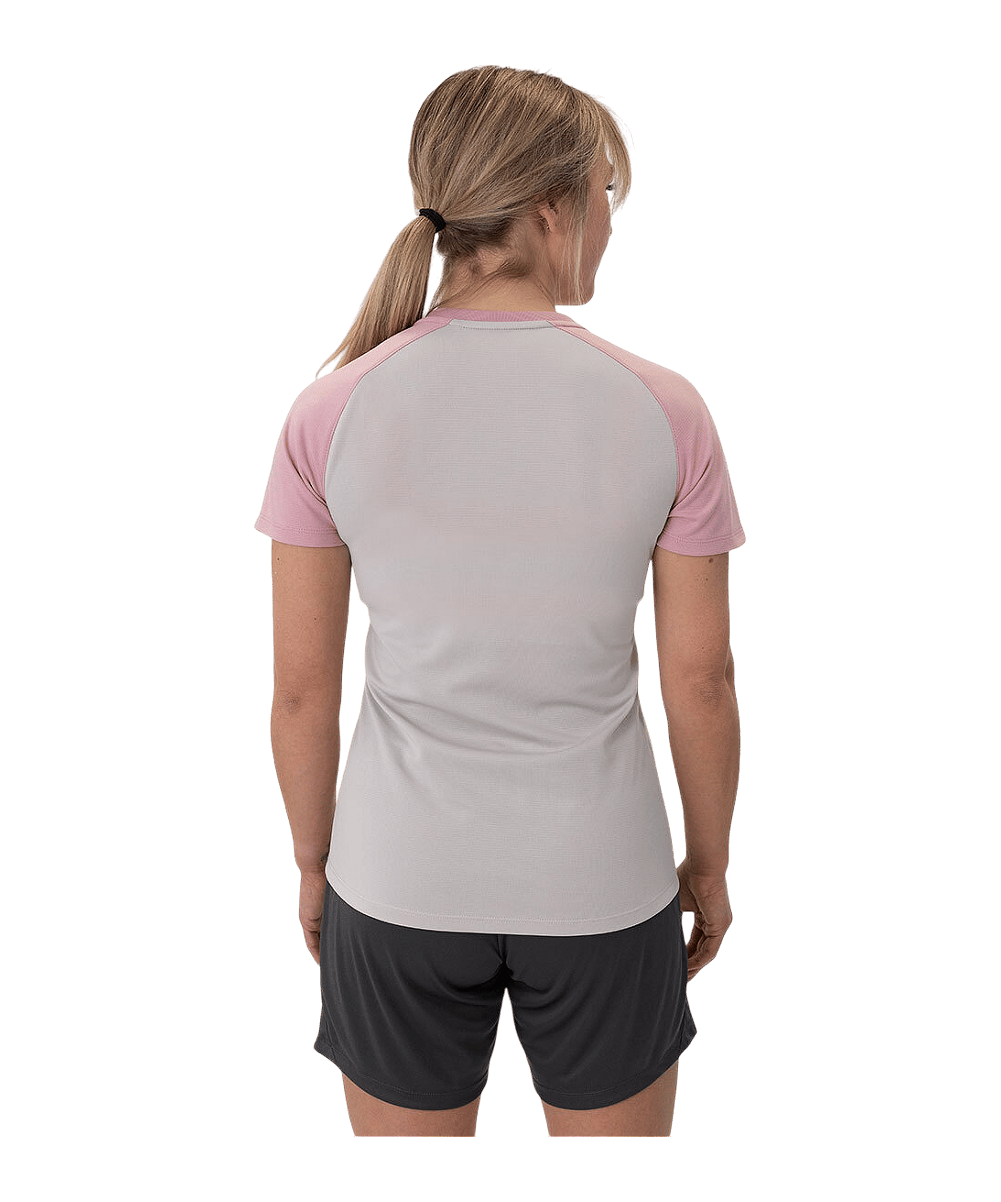 JAKO Iconic T-Shirt Damen Grau Pink F851 - grau