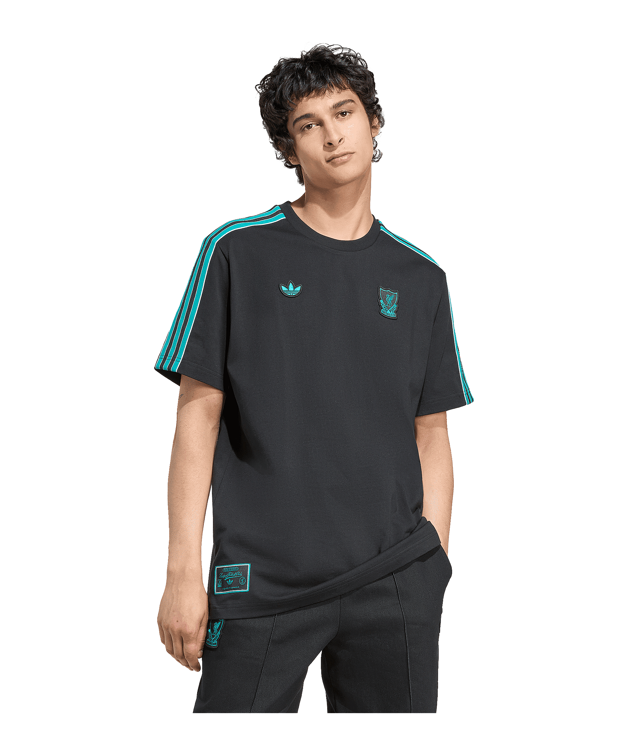 adidas FC Liverpool Icon T-Shirt Schwarz - schwarz